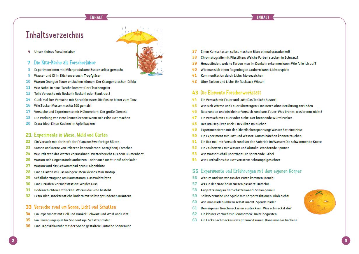 Beispielinhalt (Bild) Unser kleines Forscherlabor
