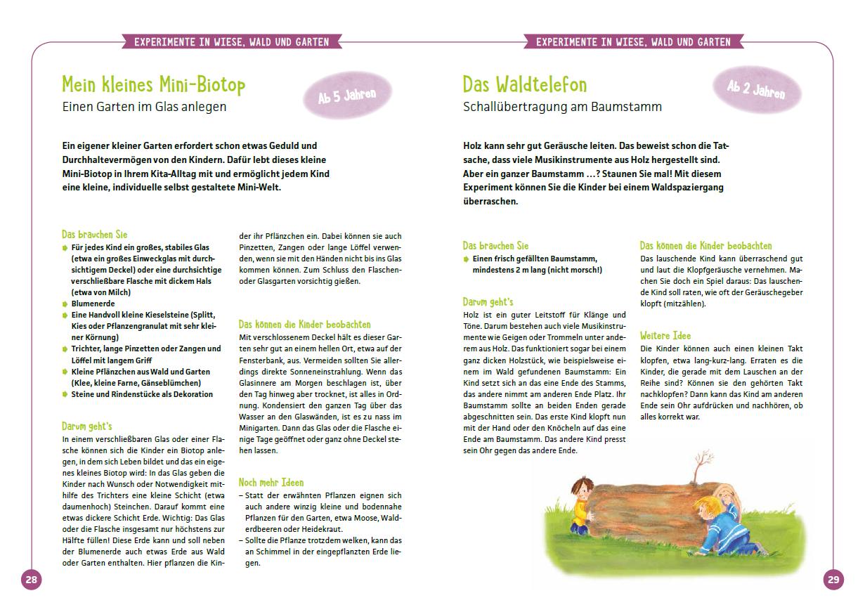 Beispielinhalt (Bild) Unser kleines Forscherlabor