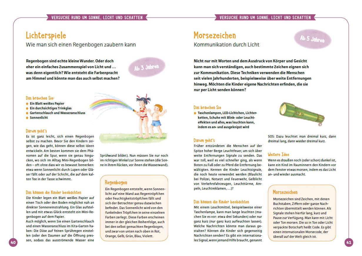 Beispielinhalt (Bild) Unser kleines Forscherlabor