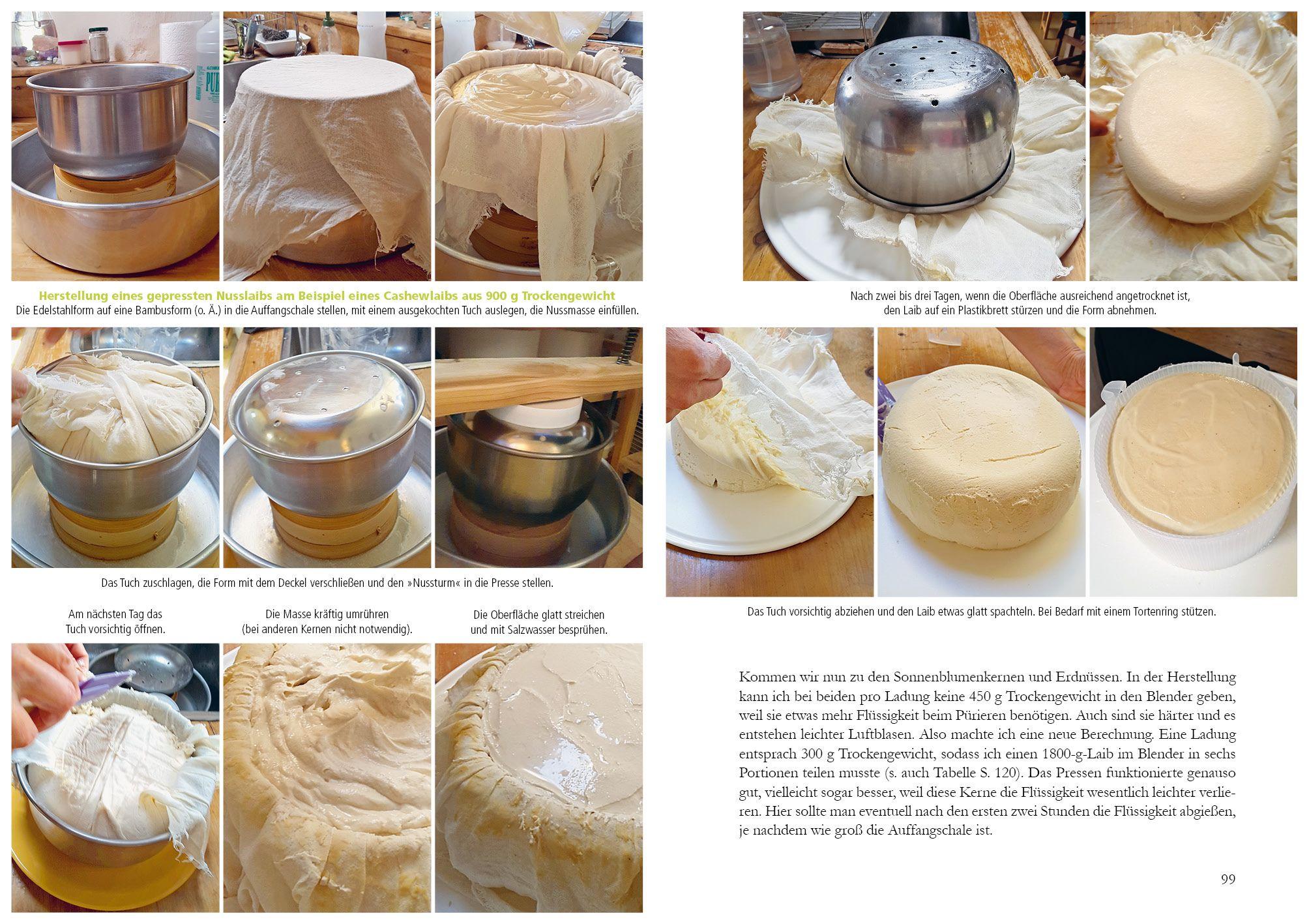 Beispielinhalt (Bild) Natürlich fermentierte Nüsse