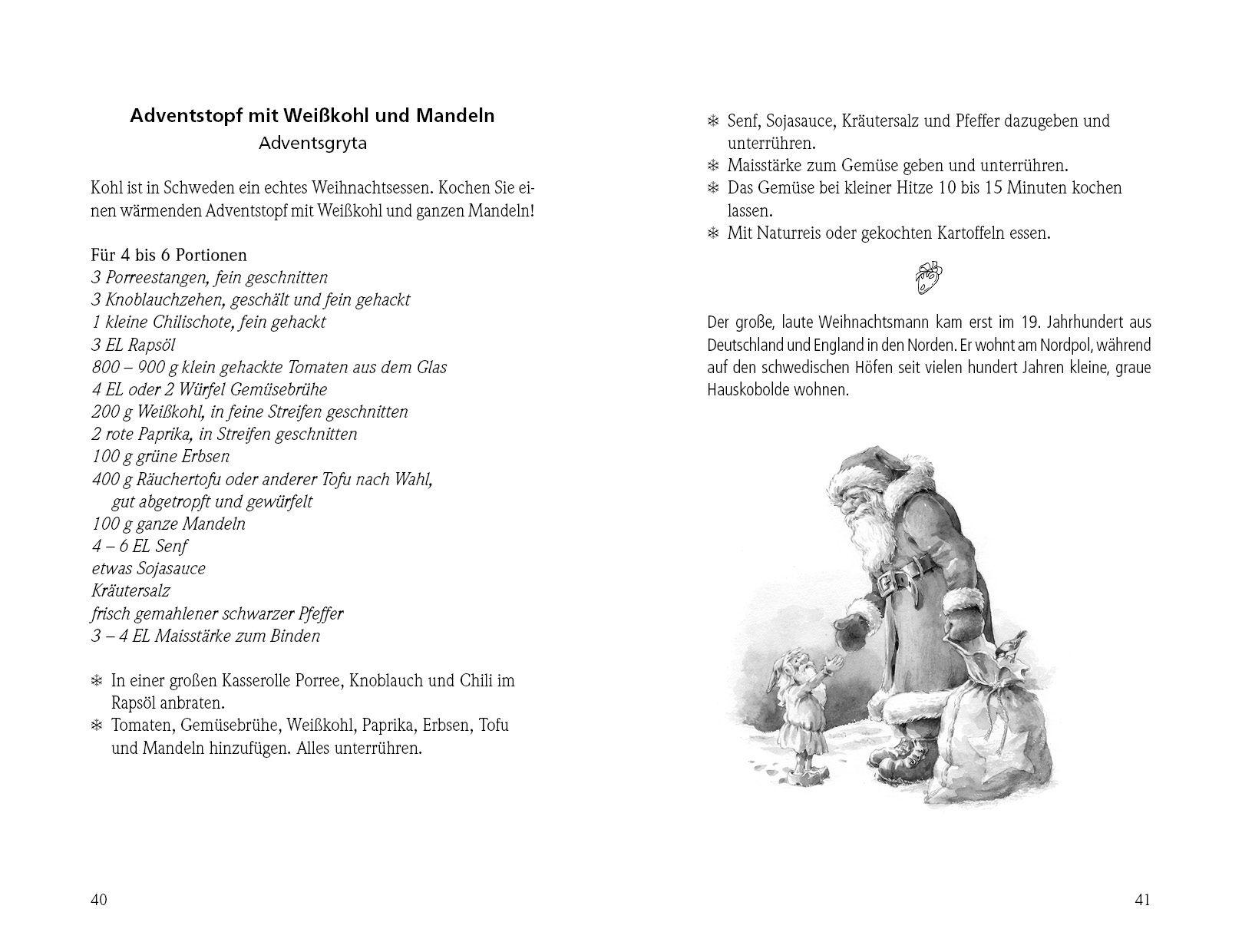 Beispielinhalt (Bild) Vegetarische Jul