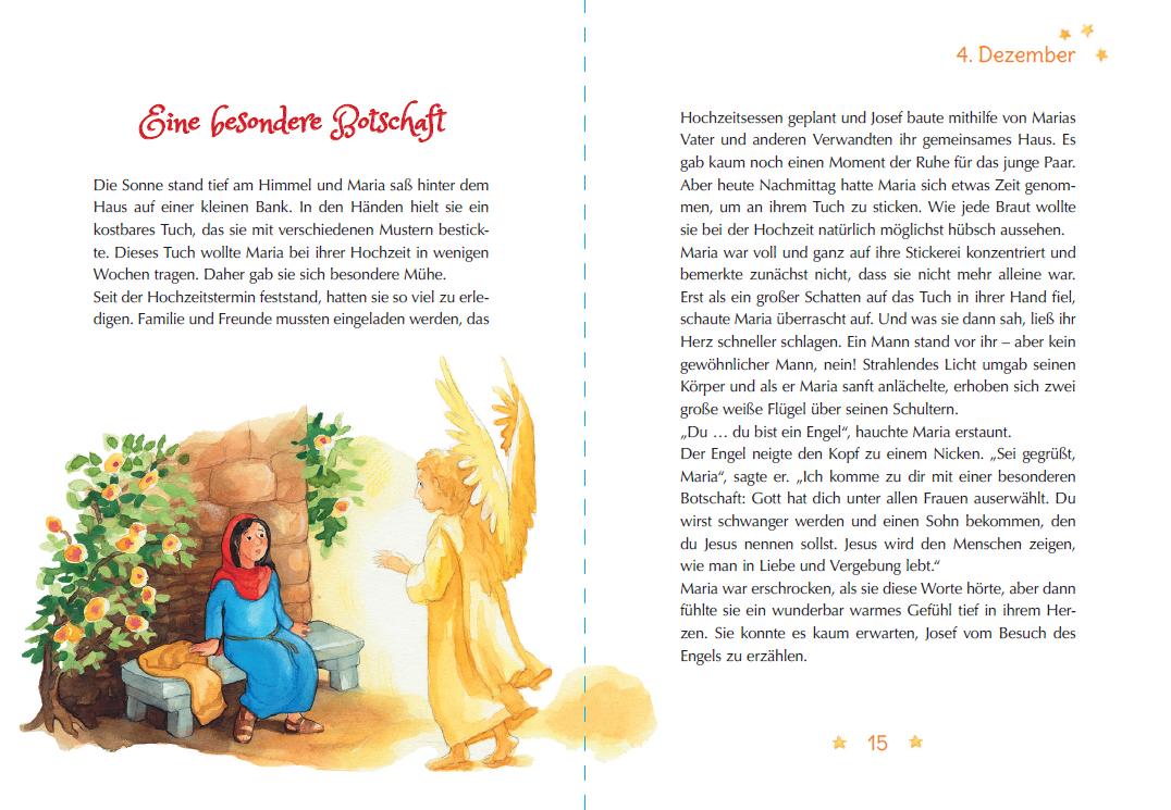 Beispielinhalt (Bild) Die Weihnachtsgeschichte