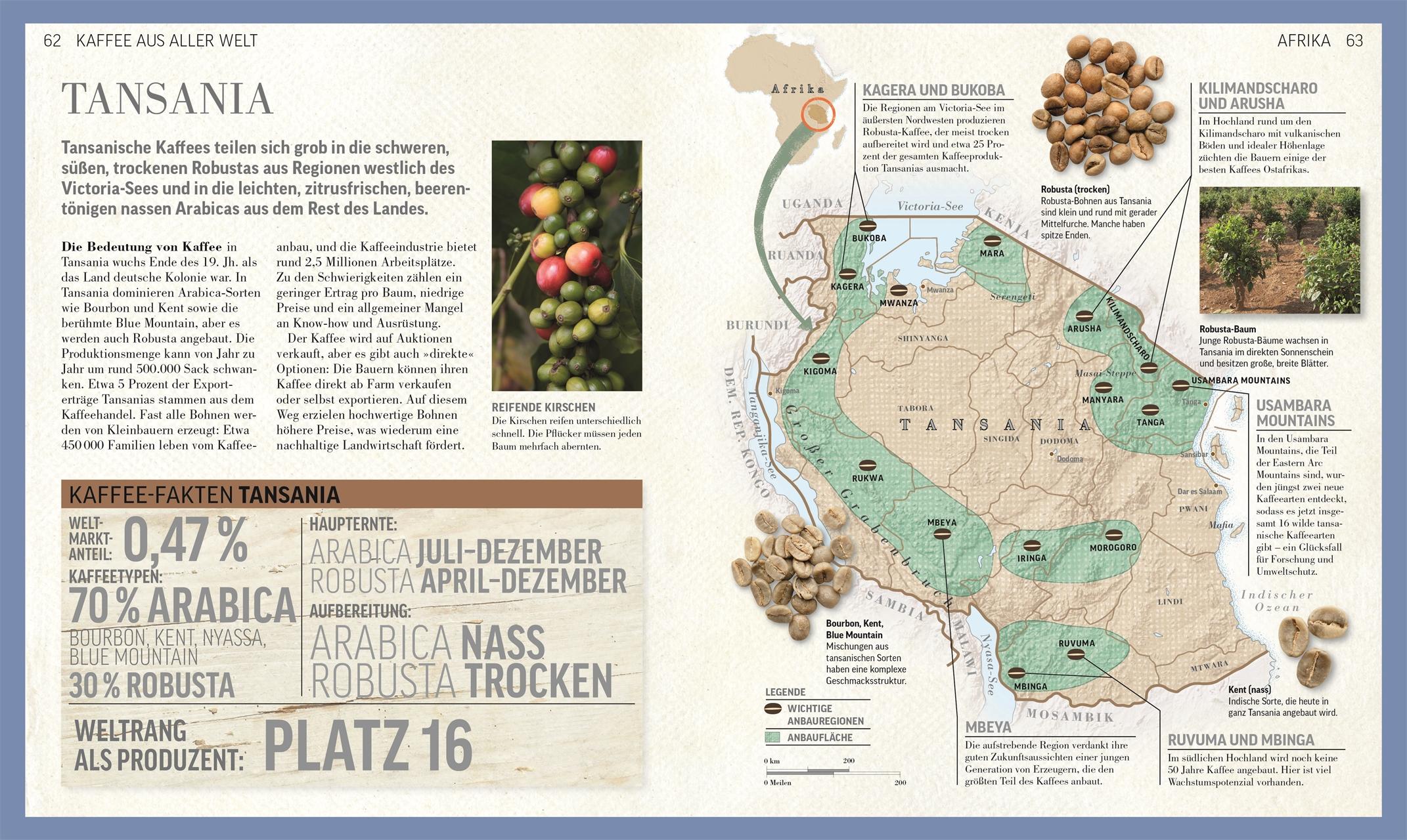 Beispielinhalt (Bild) Das Kaffee-Buch