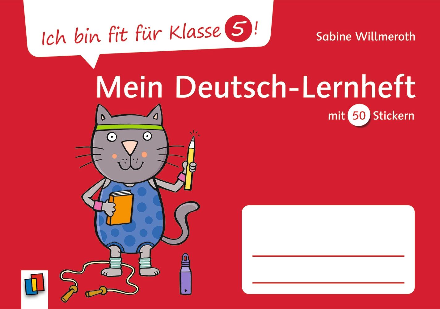 Vorderes Coverbild Ich bin fit für Klasse 5! Mein Deutsch-Lernheft
