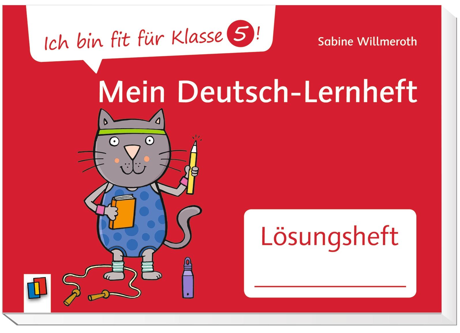 Beispielinhalt (Bild) Ich bin fit für Klasse 5! Mein Deutsch-Lernheft - Lösungsheft