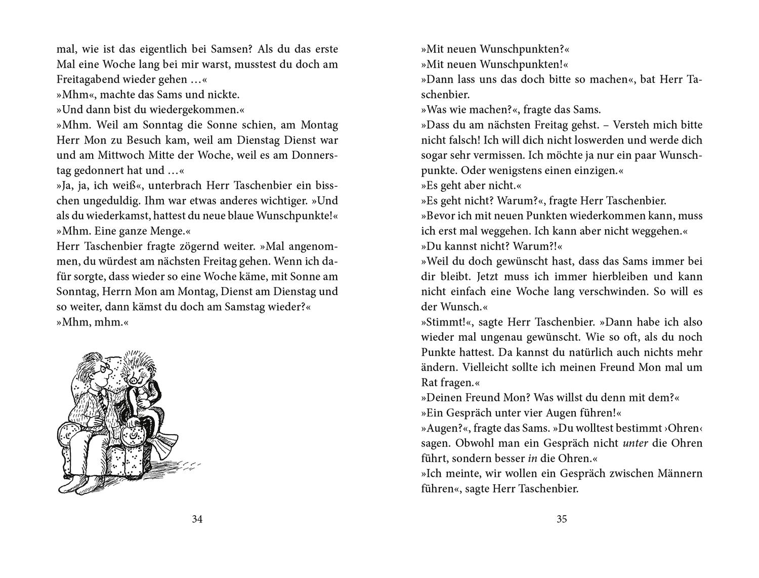 Beispielinhalt (Bild) Neue Punkte für das Sams