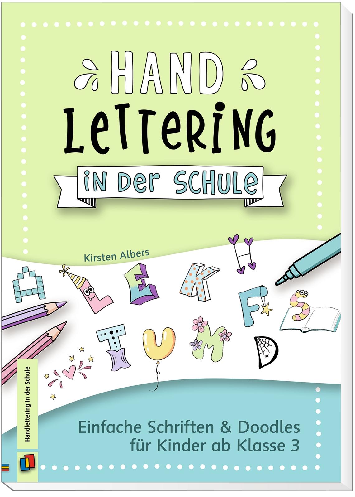Beispielinhalt (Bild) Handlettering in der Schule