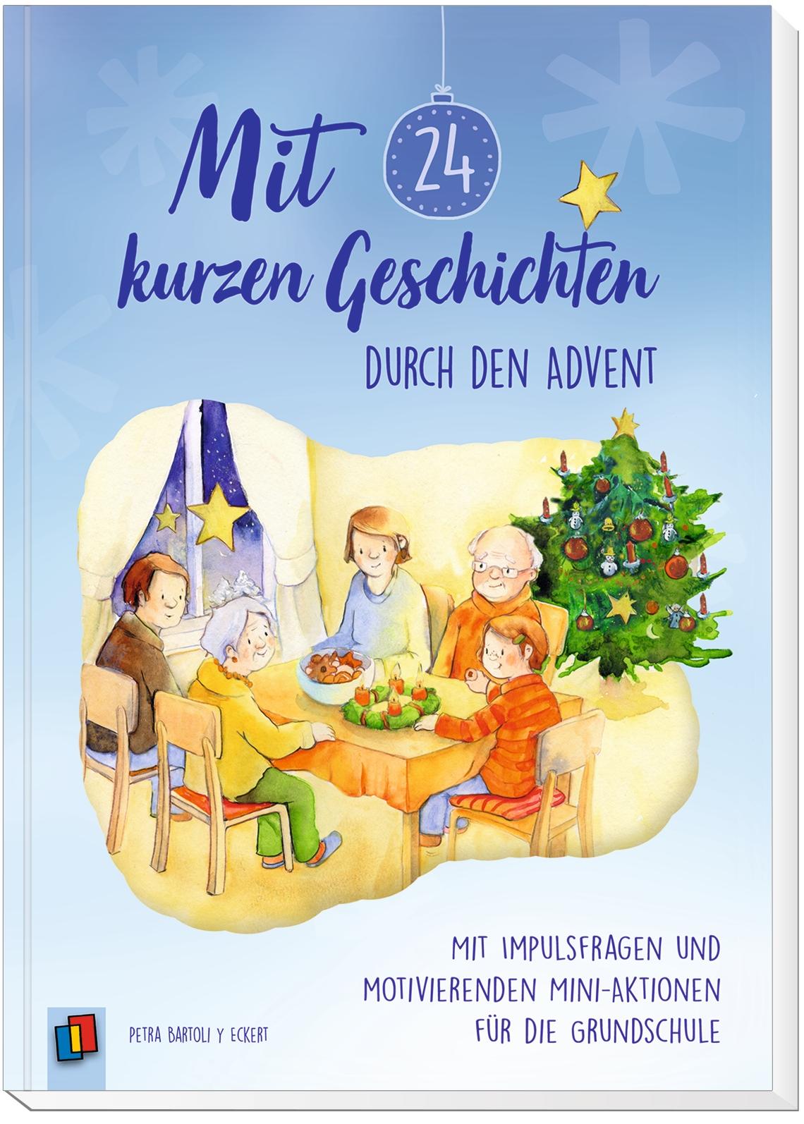 Beispielinhalt (Bild) Mit 24 kurzen Geschichten durch den Advent