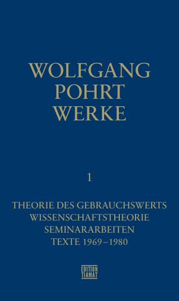 Vorderes Coverbild Werke Band 1
