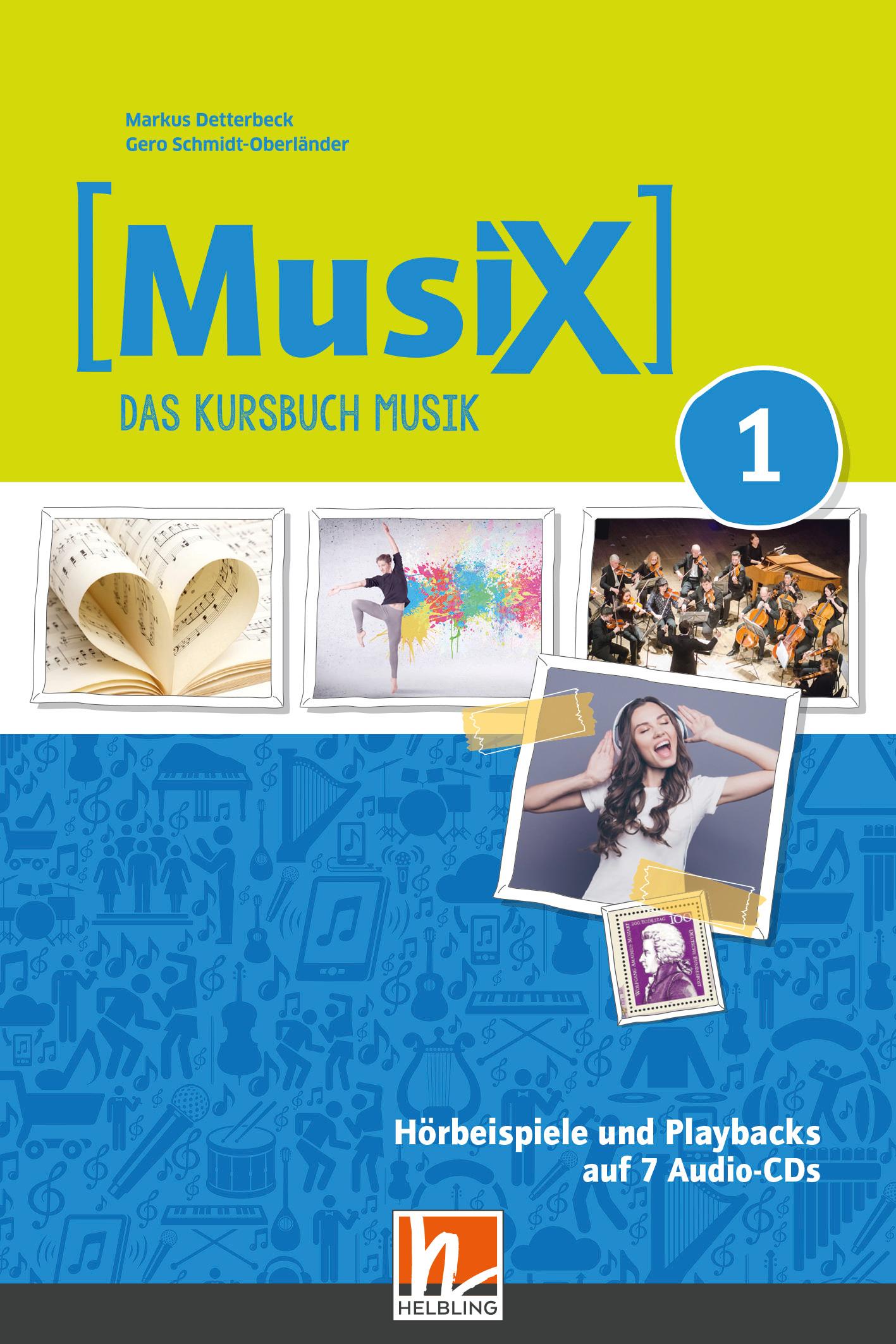 Vorderes Coverbild MusiX 1. Audio-CDs. Neuausgabe 2019