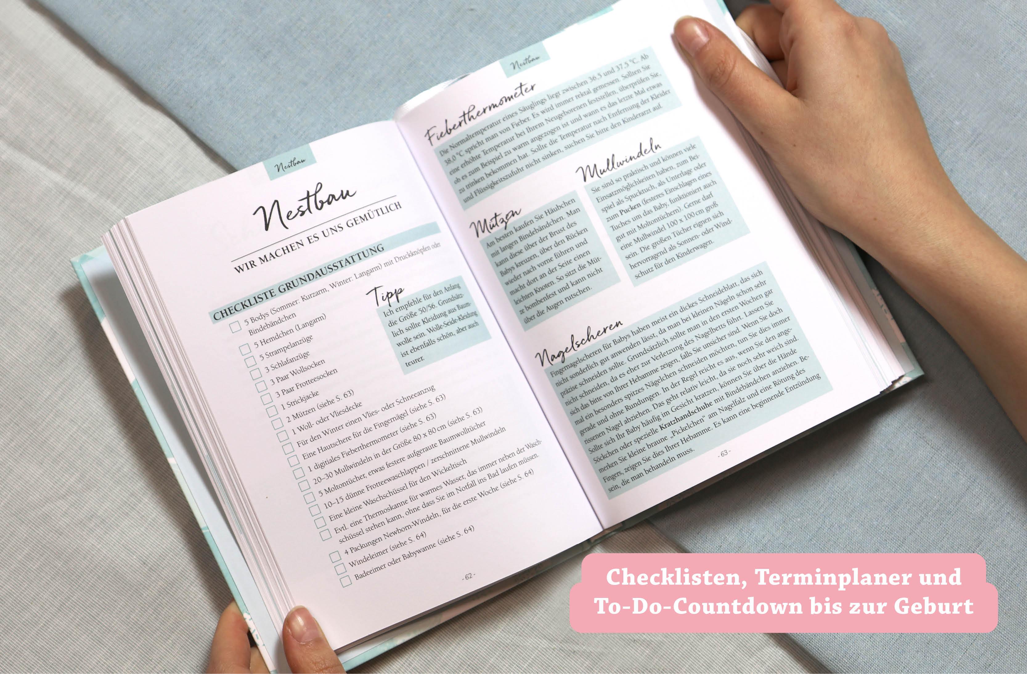 Beispielinhalt (Bild) Ich werde Mama! Der perfekte Schwangerschaftsbegleiter