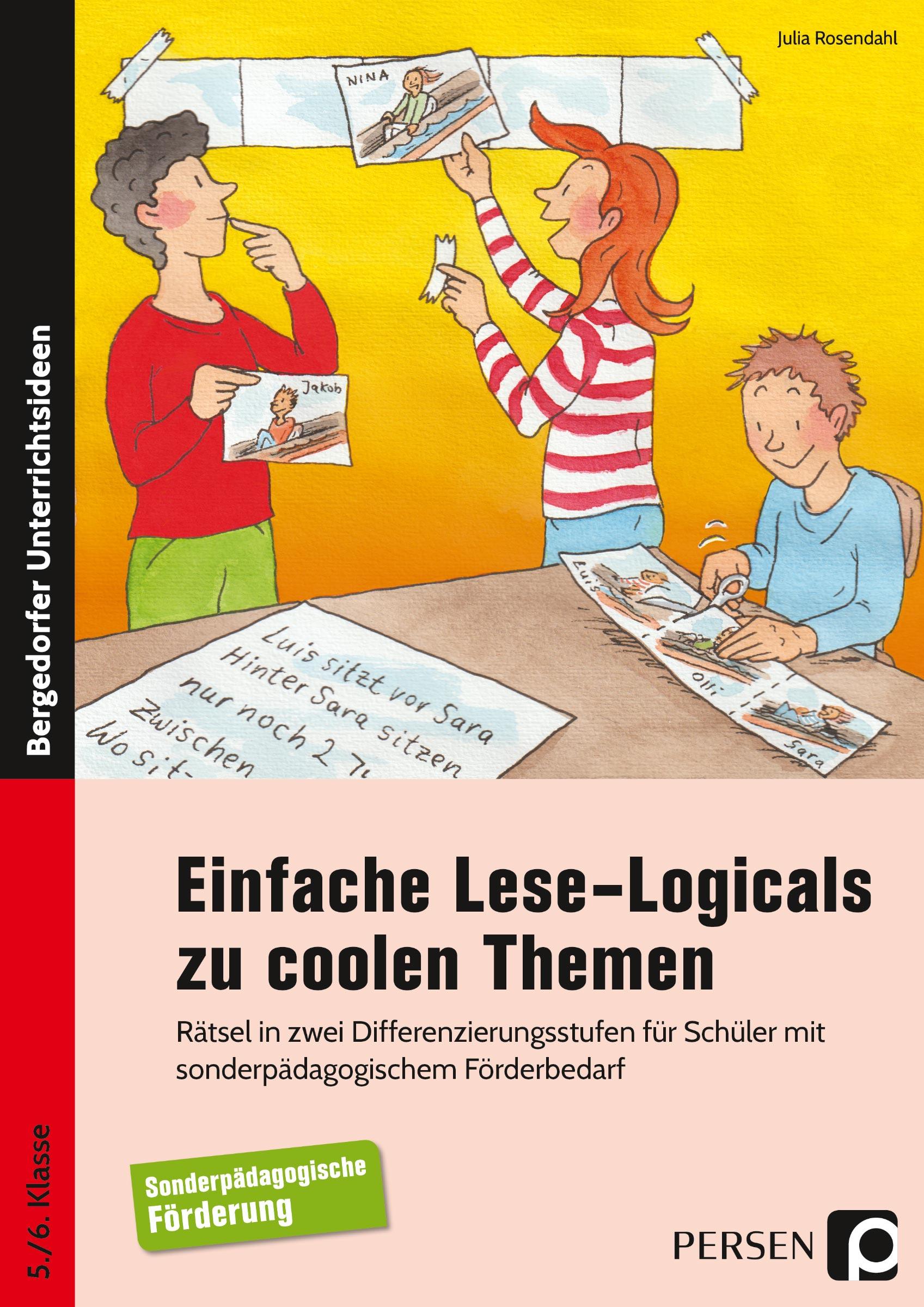 Vorderes Coverbild Einfache Lese-Logicals zu coolen Themen