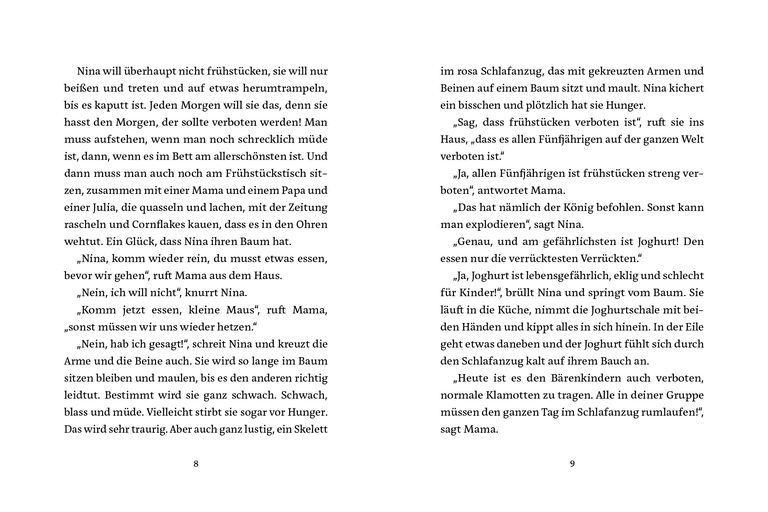 Beispielinhalt (Bild) Nina
