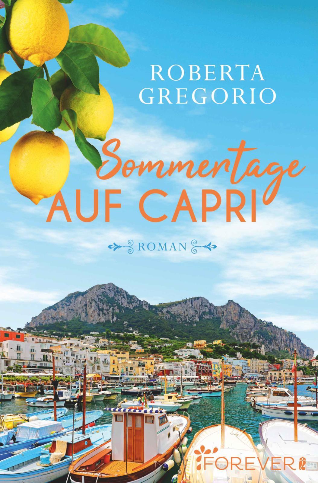 Vorderes Coverbild Sommertage auf Capri