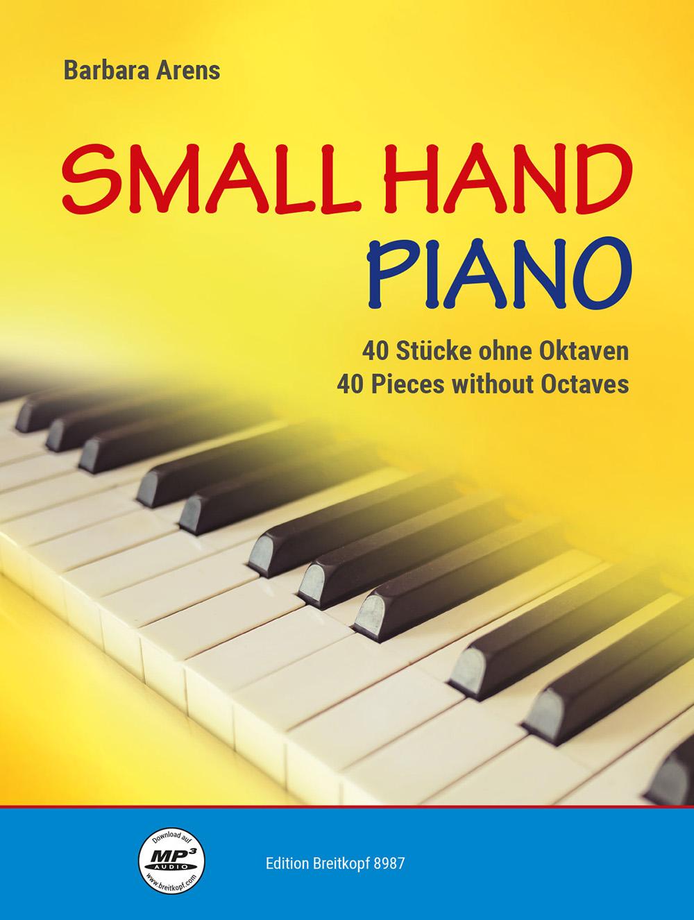 Vorderes Coverbild Small Hand Piano -40 Stücke ohne Oktaven-