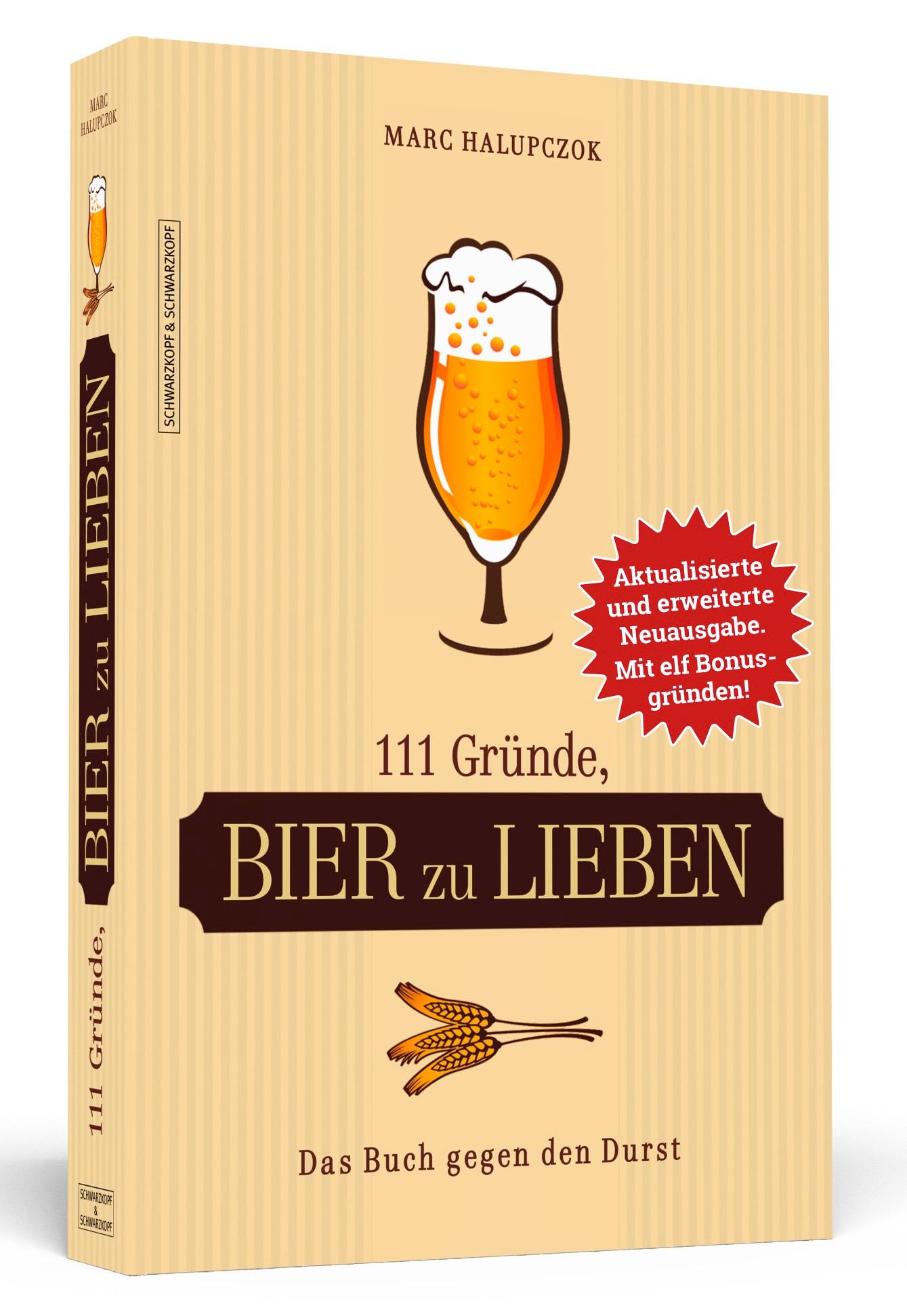 Vorderes Coverbild 111 Gründe, Bier zu lieben - Erweiterte Neuausgabe mit 11 Bonusgründen!