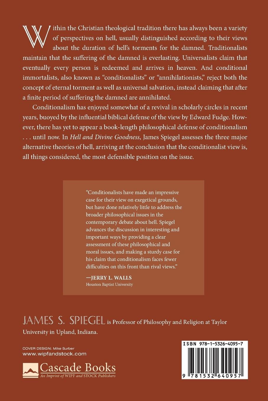 Rückseitencover Hell and Divine Goodness