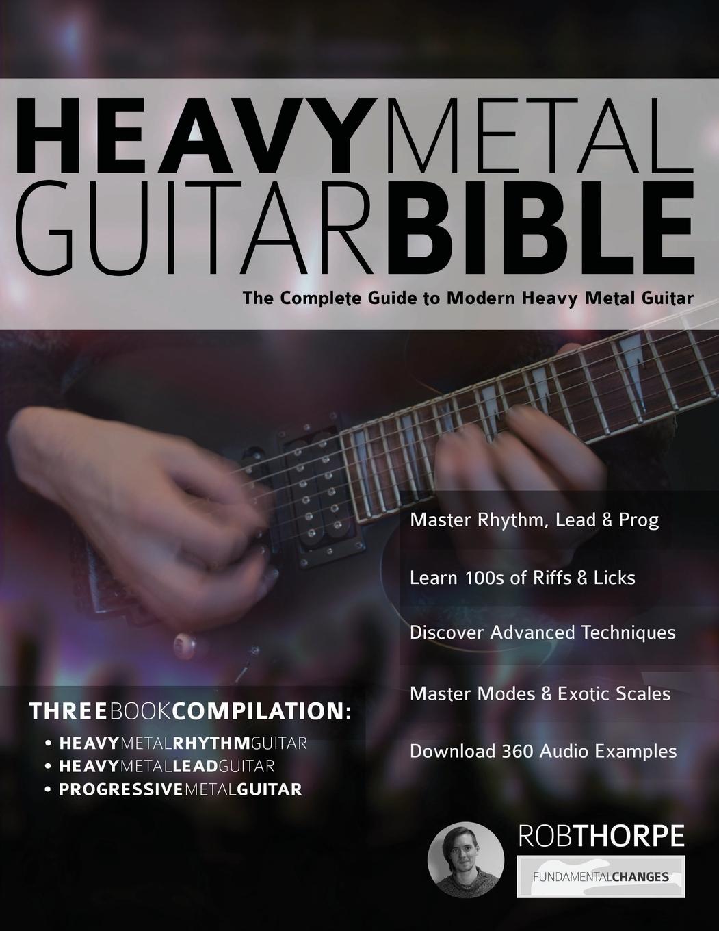 Vorderes Coverbild The Heavy Metal Guitar Bible