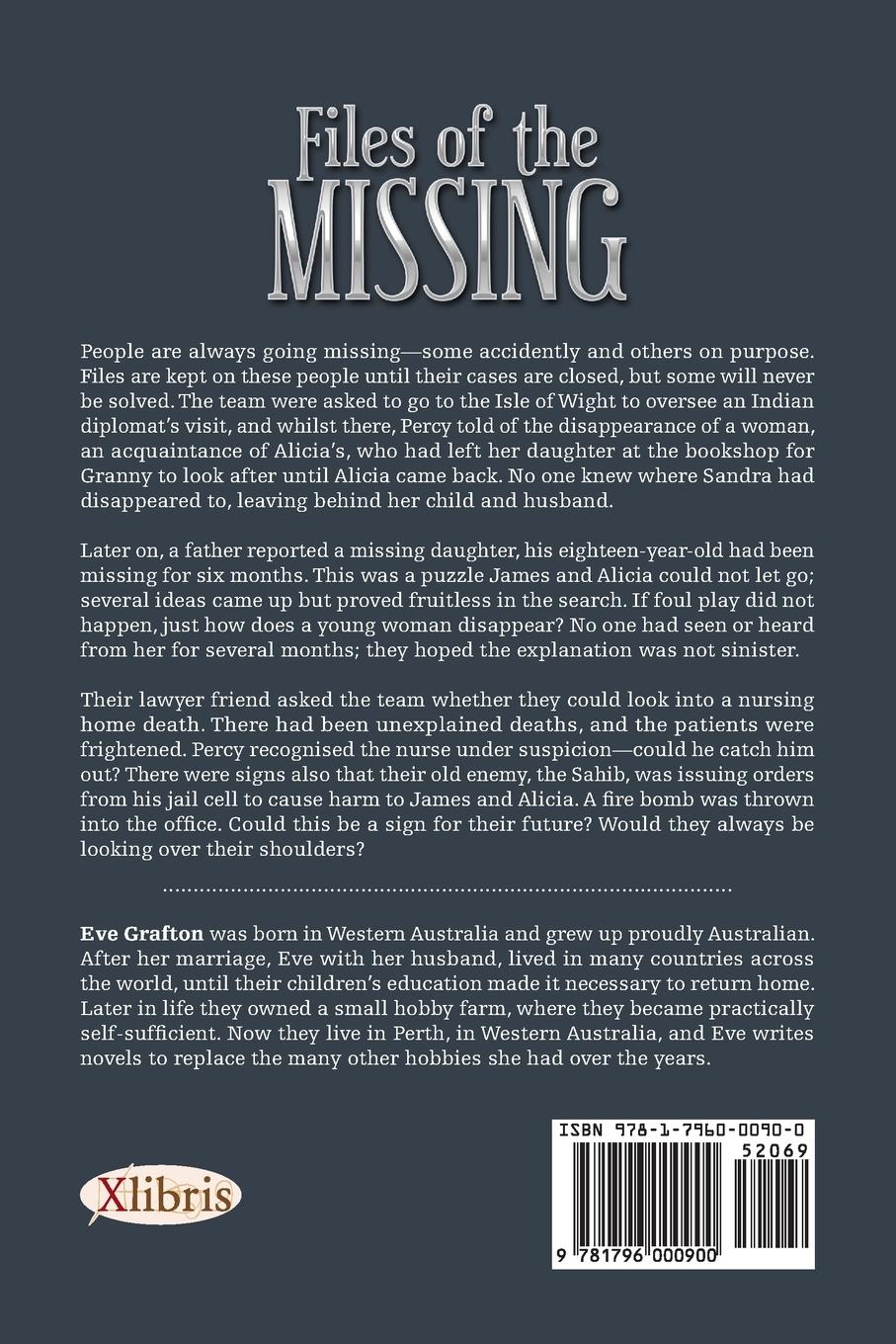 Rückseitencover Files of the Missing