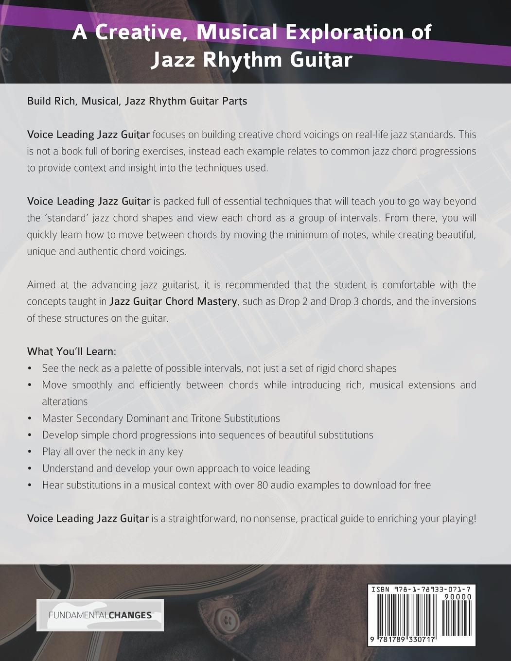 Rückseitencover Voice Leading Jazz Guitar