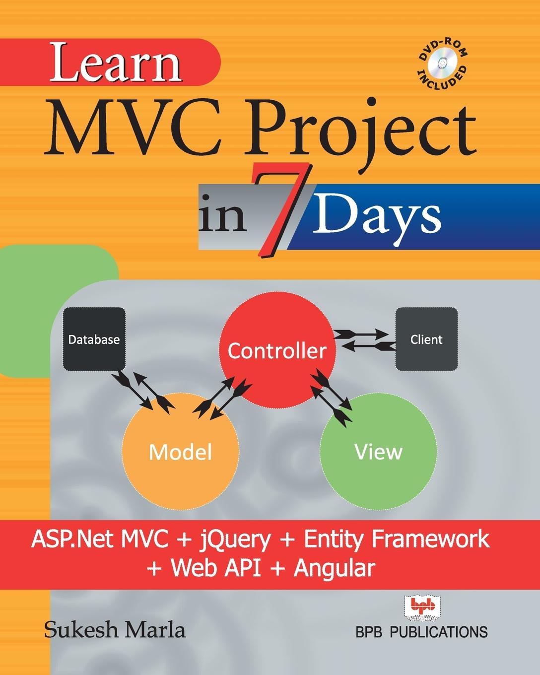 Vorderes Coverbild LEARN MVC IN 7 DAYS