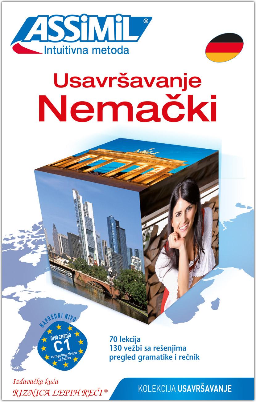 Vorderes Coverbild ASSiMiL UsavrSavanje Nemacki - Deutschkurs in serbischer Sprache - Lehrbuch