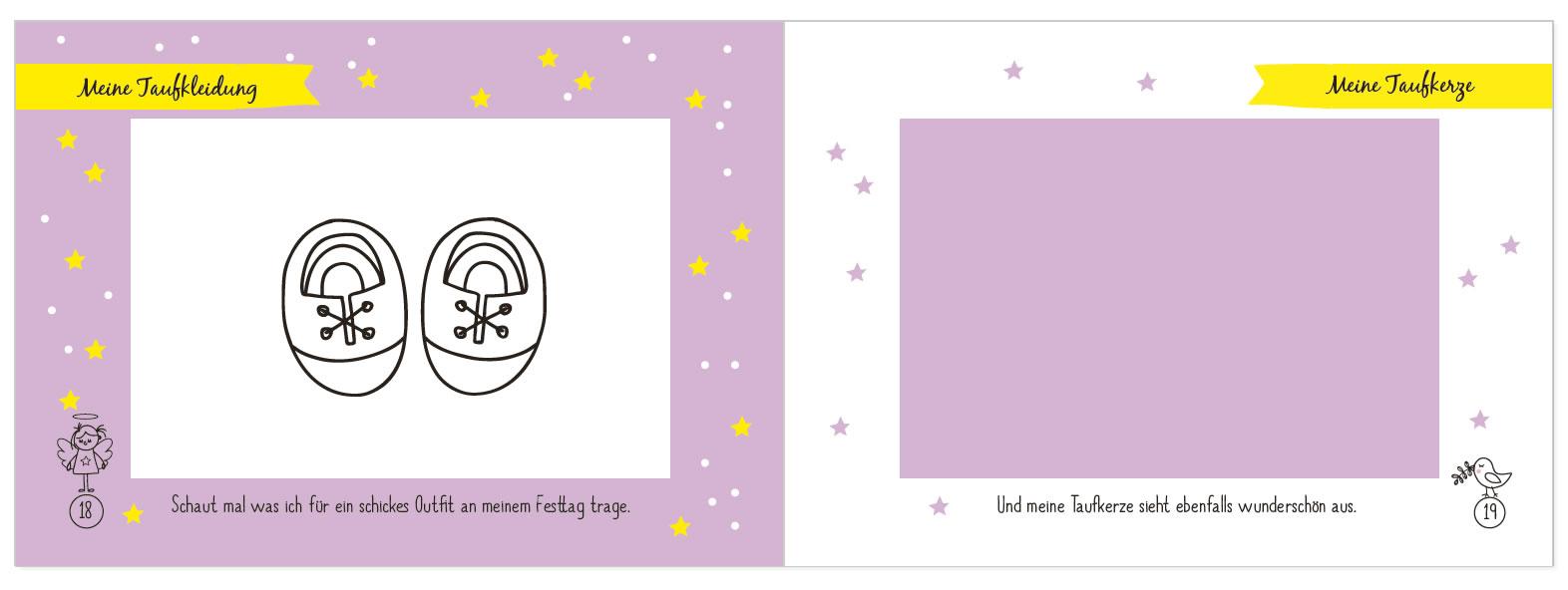 Beispielinhalt (Bild) Meine Taufe