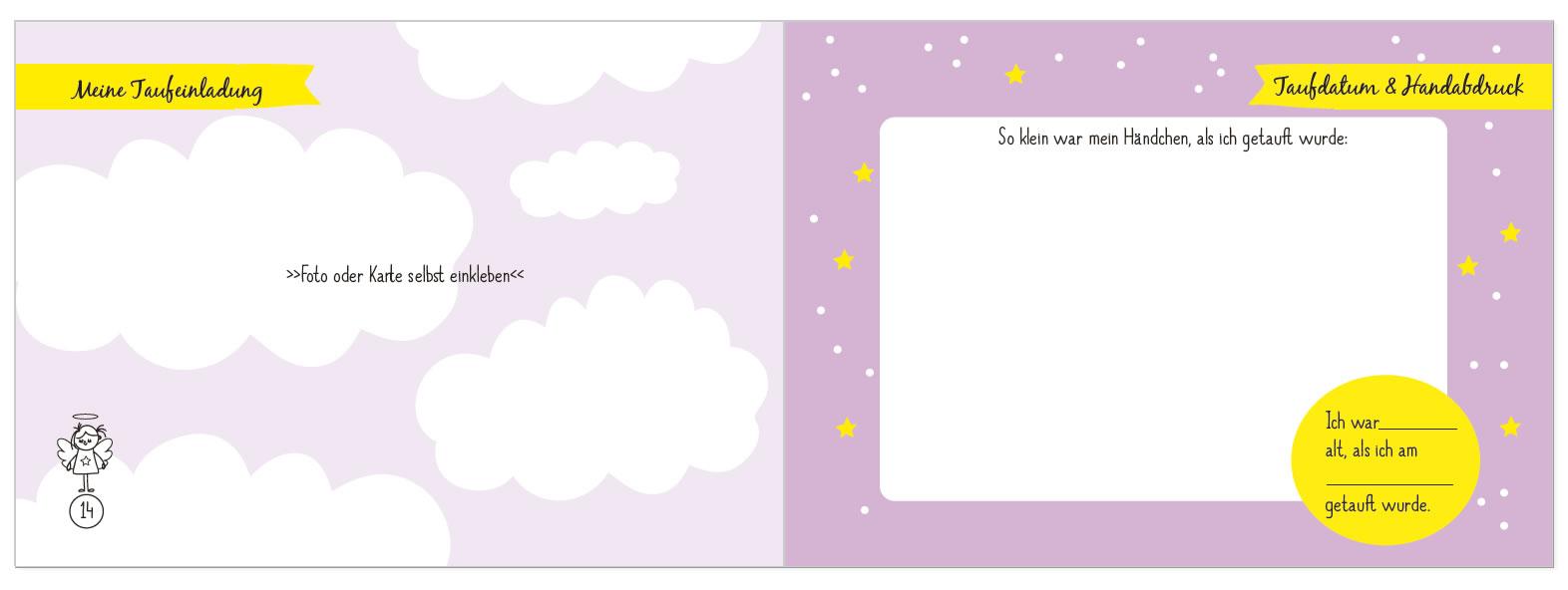 Beispielinhalt (Bild) Meine Taufe
