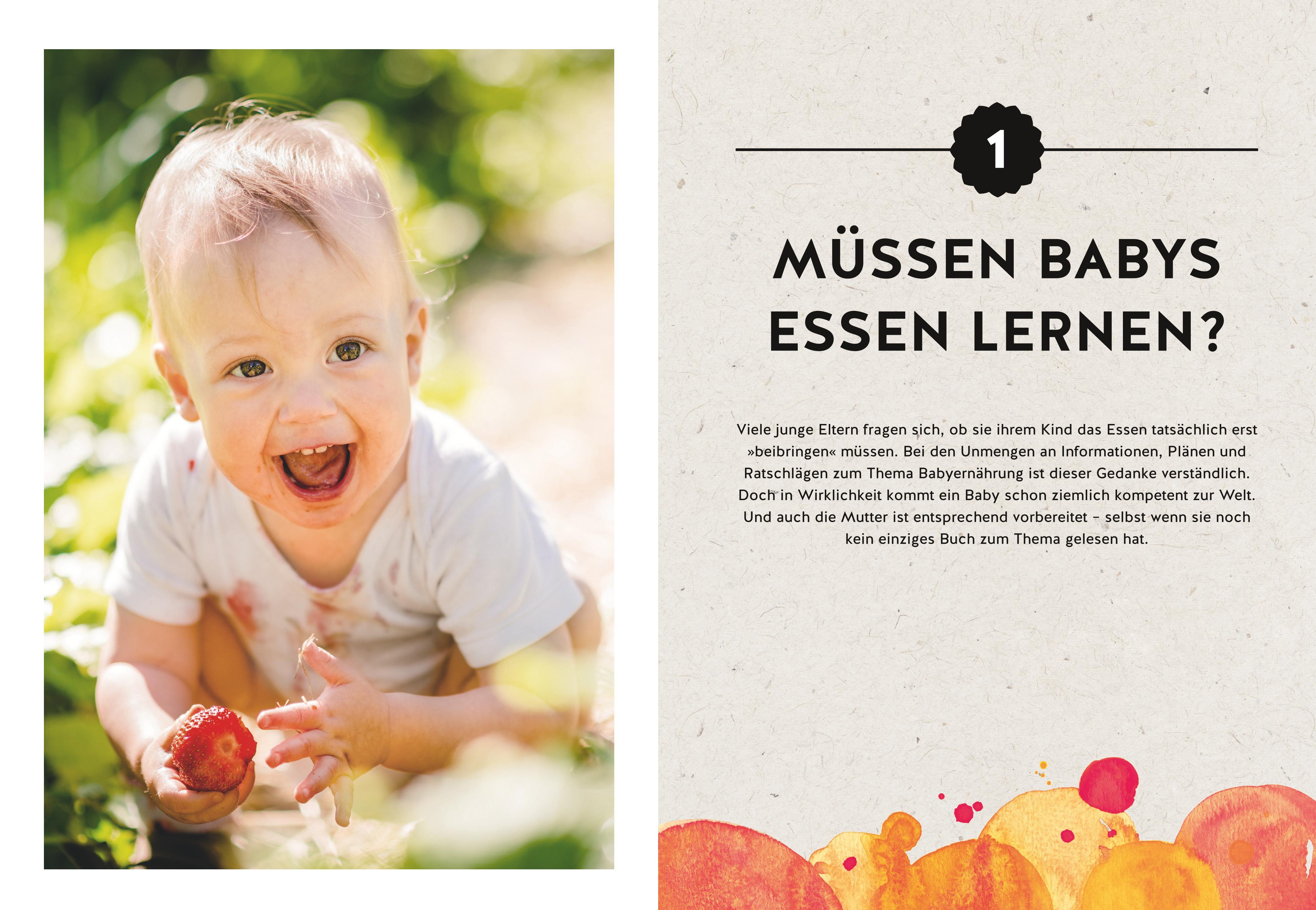 Beispielinhalt (Bild) Babyernährung