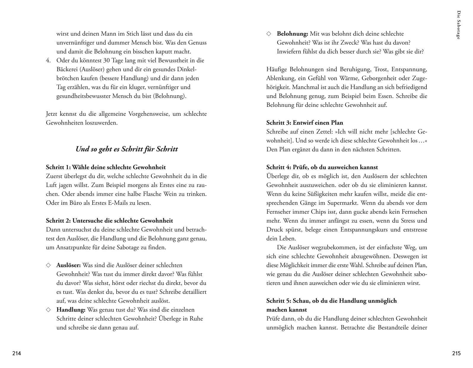 Beispielinhalt (Bild) Entdecke deine Willenskraft