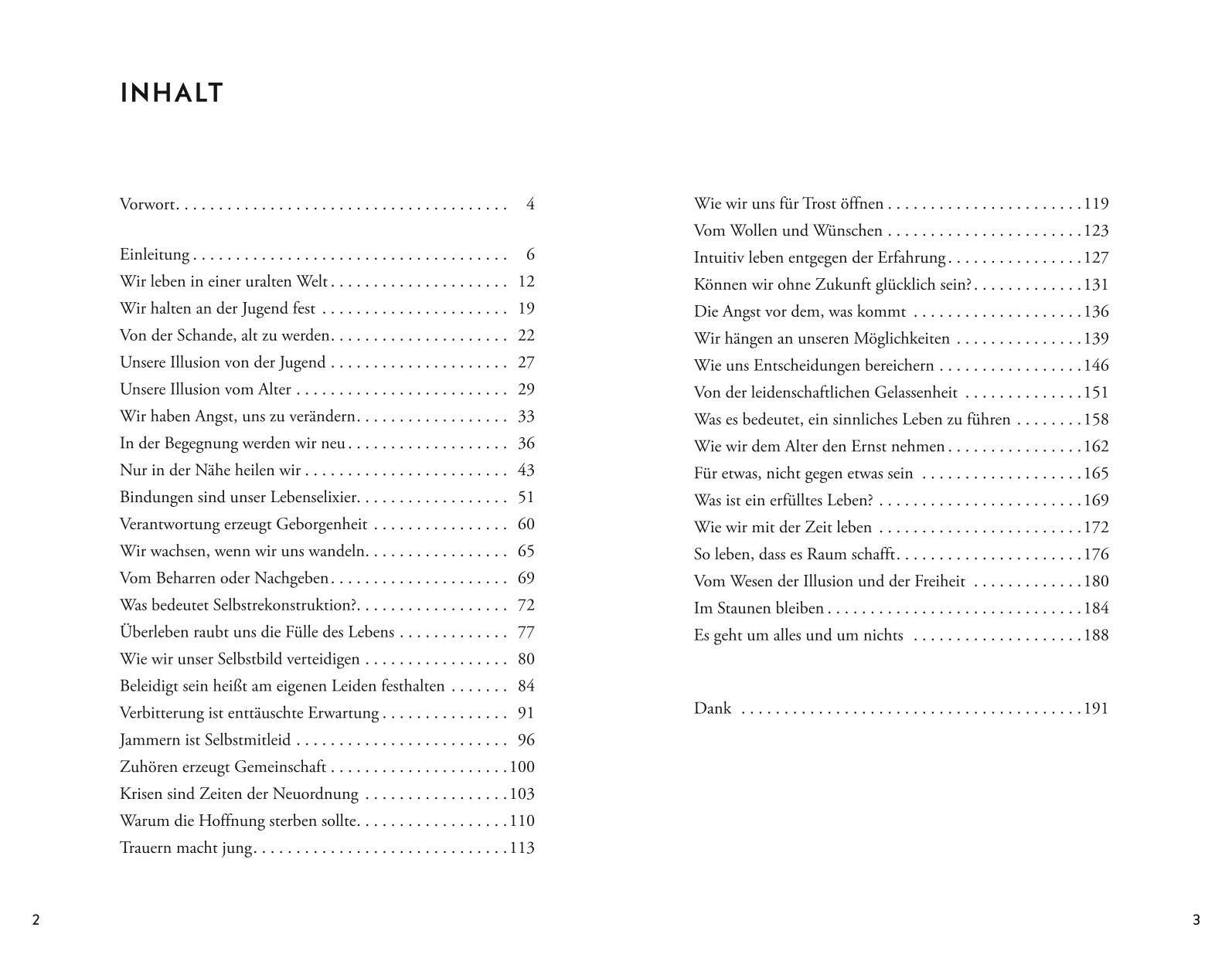 Beispielinhalt (Bild) Alter ist eine Illusion