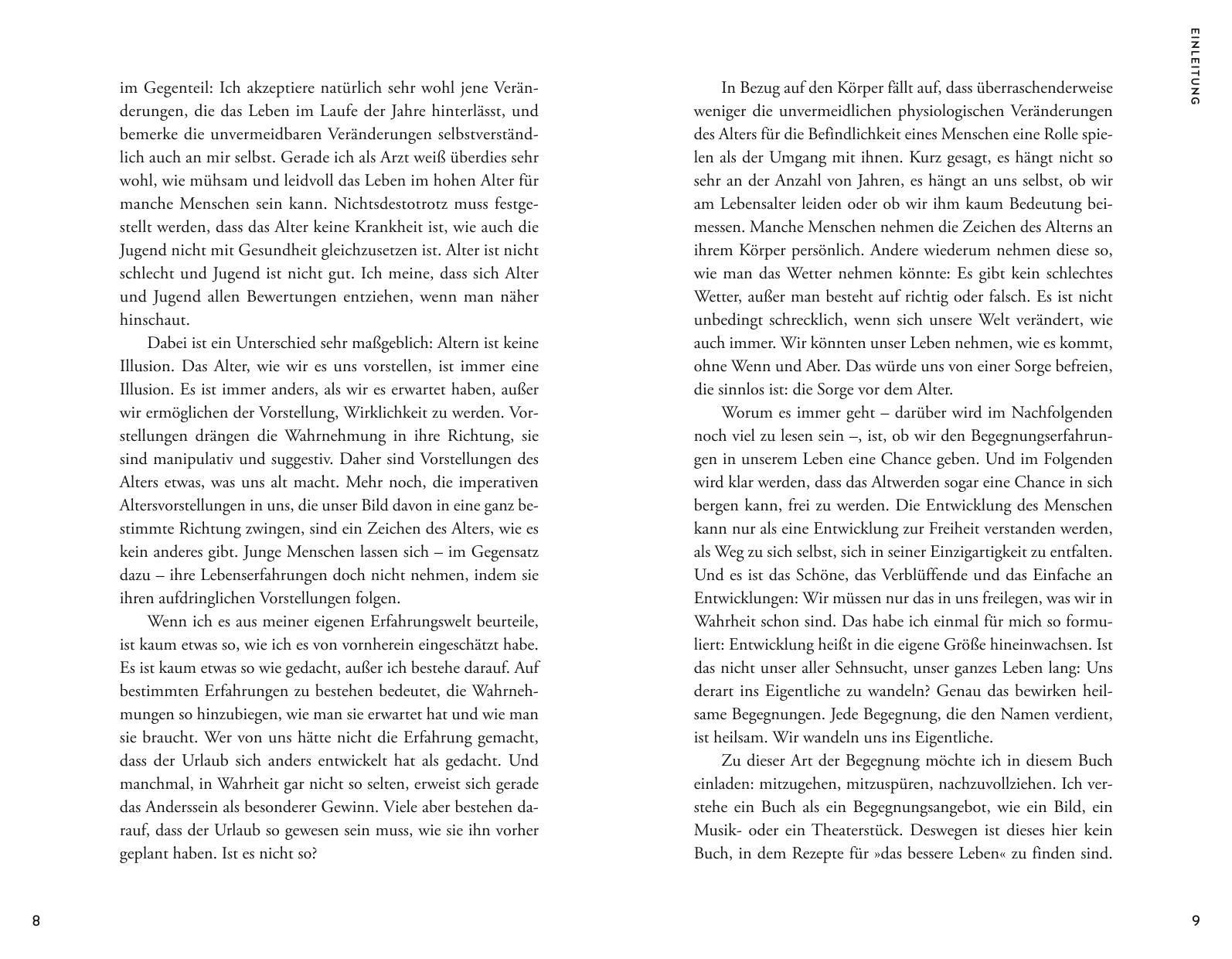 Beispielinhalt (Bild) Alter ist eine Illusion