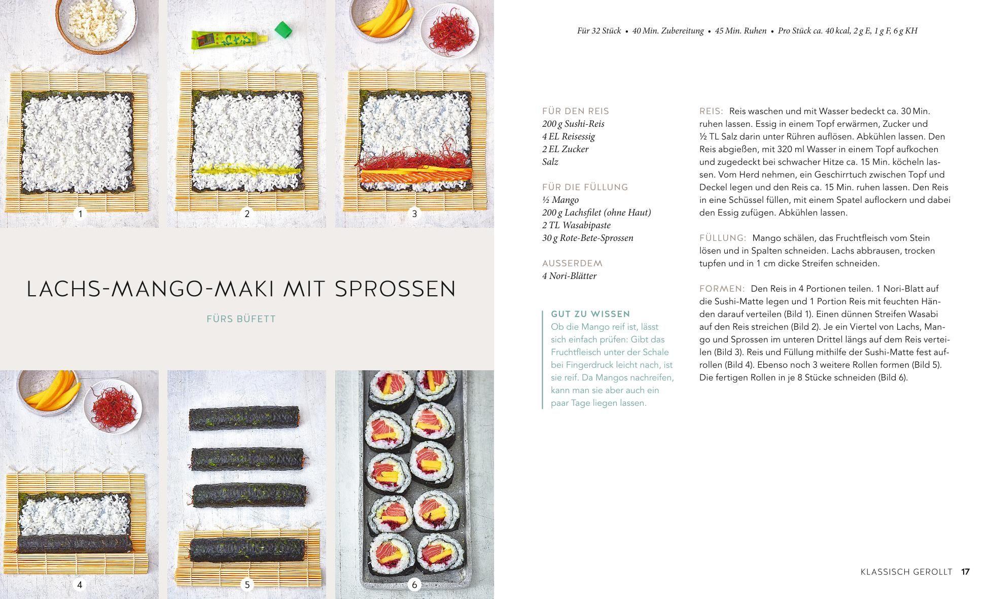 Beispielinhalt (Bild) Sushi