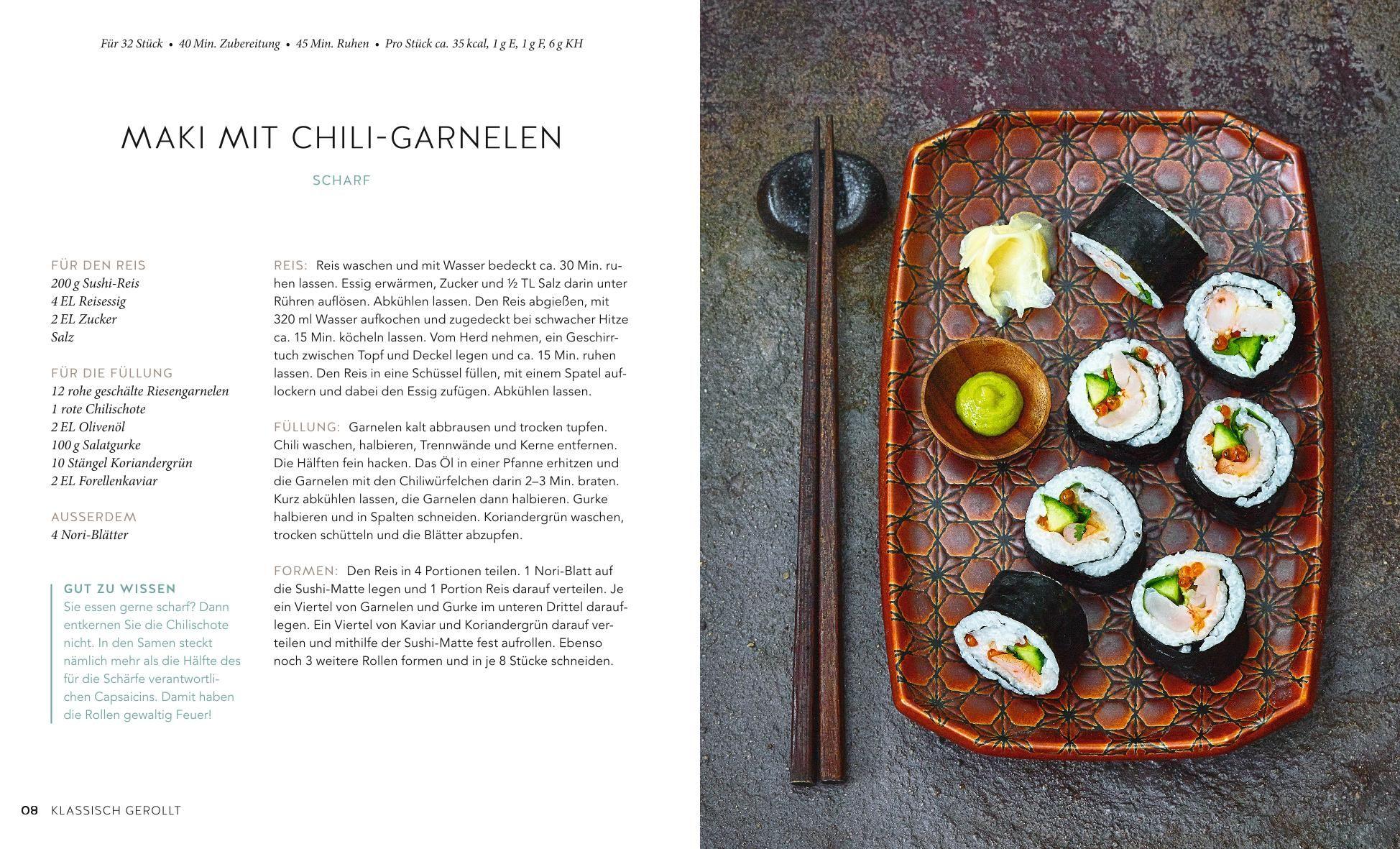 Beispielinhalt (Bild) Sushi