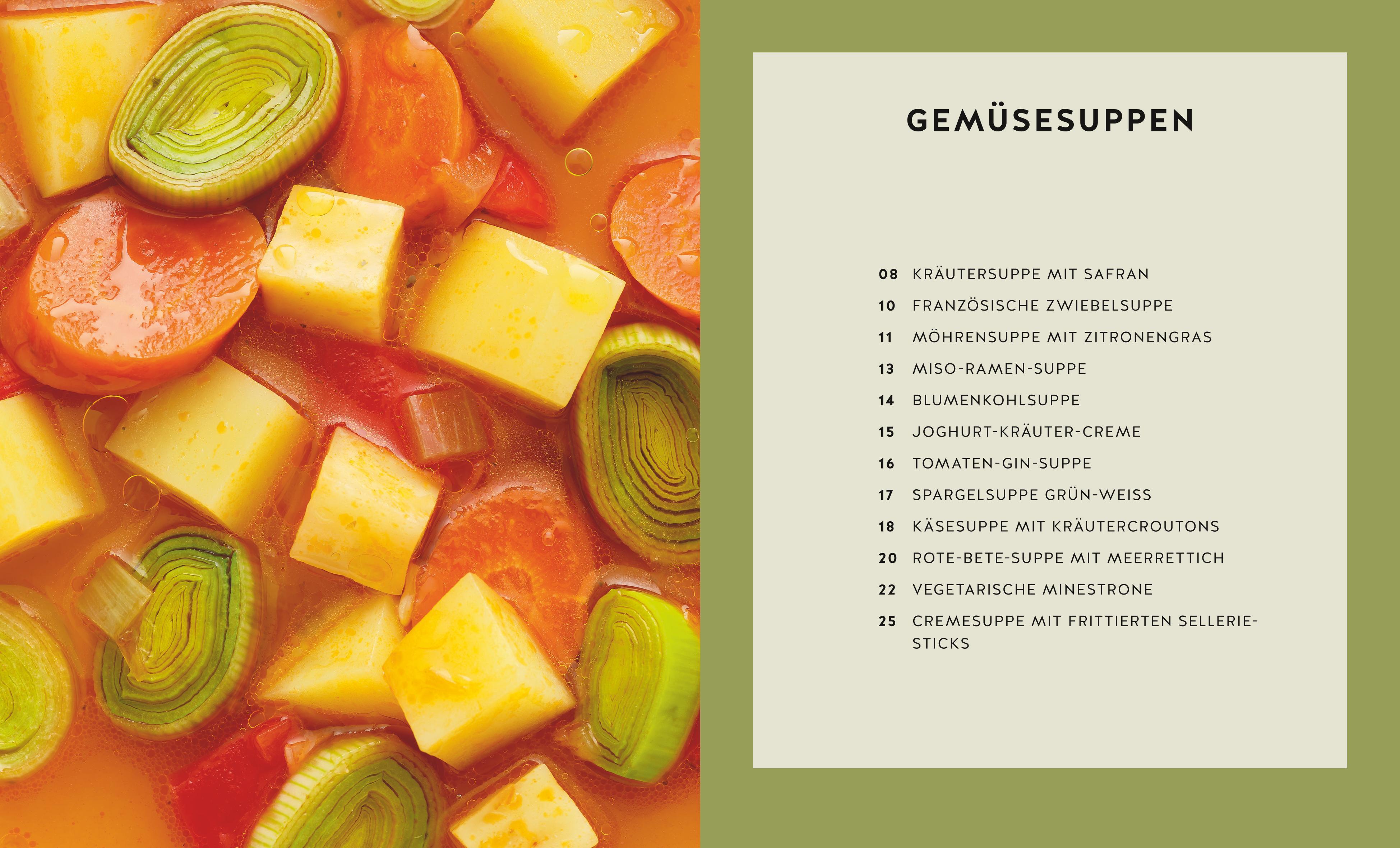 Beispielinhalt (Bild) Suppen & Eintöpfe
