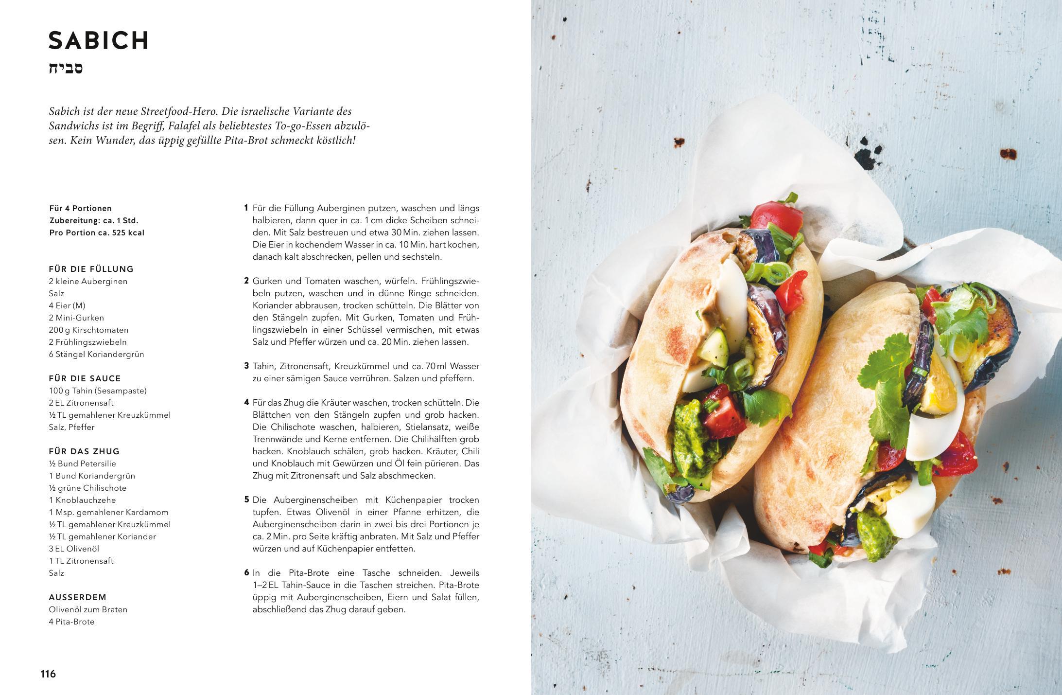 Beispielinhalt (Bild) Kochen wie in Israel