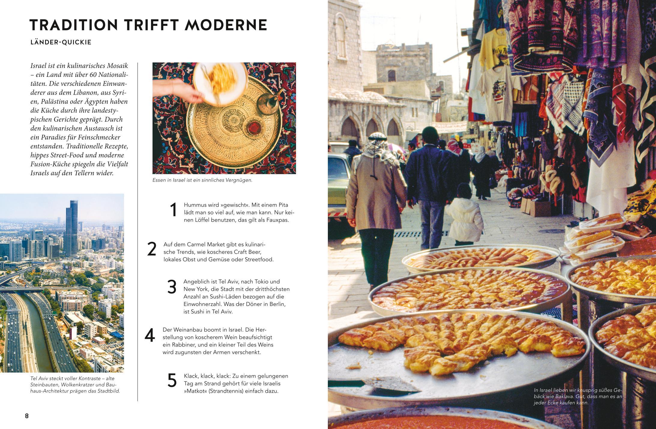 Beispielinhalt (Bild) Kochen wie in Israel