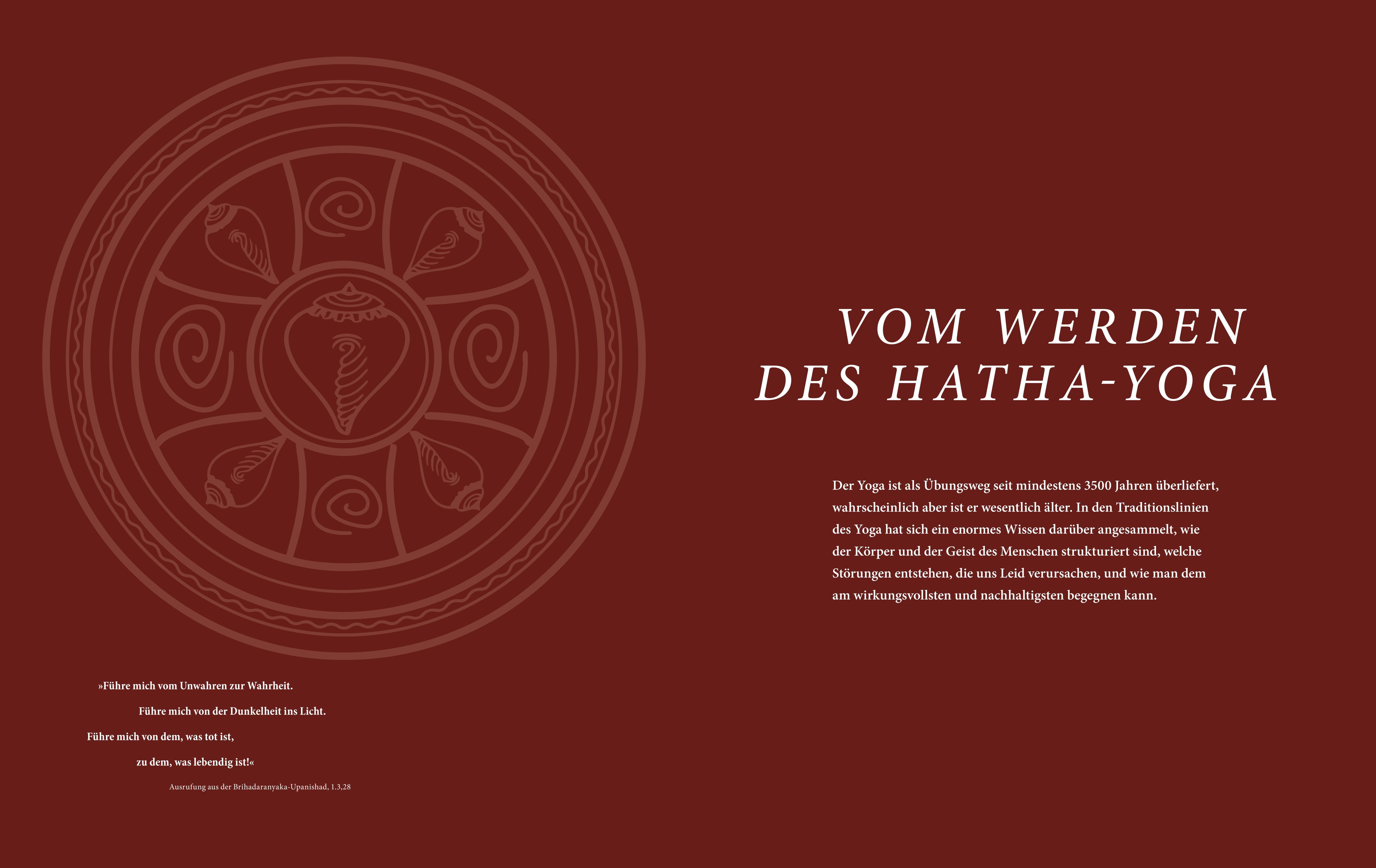 Beispielinhalt (Bild) Das große Buch vom Yoga