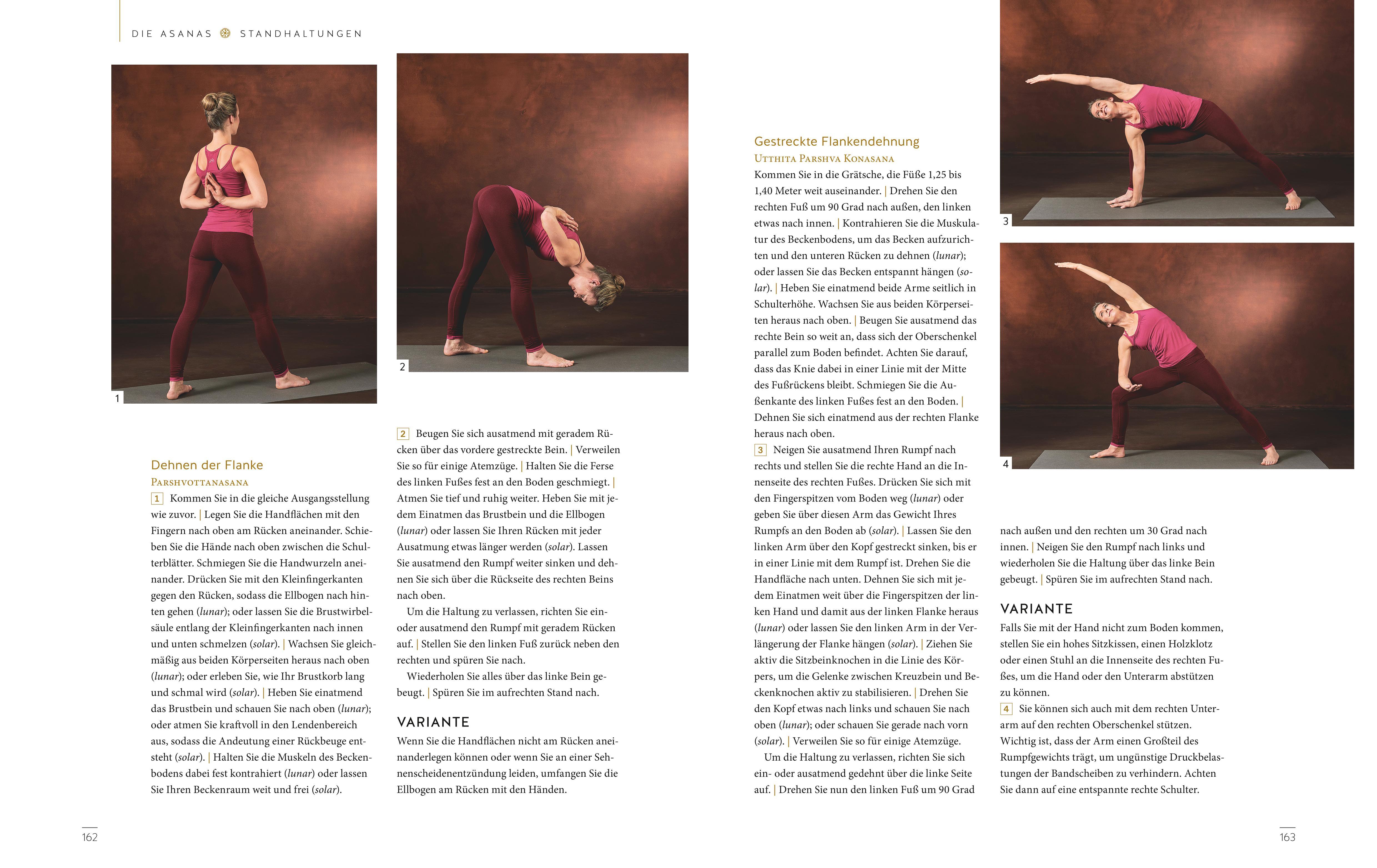 Beispielinhalt (Bild) Das große Buch vom Yoga