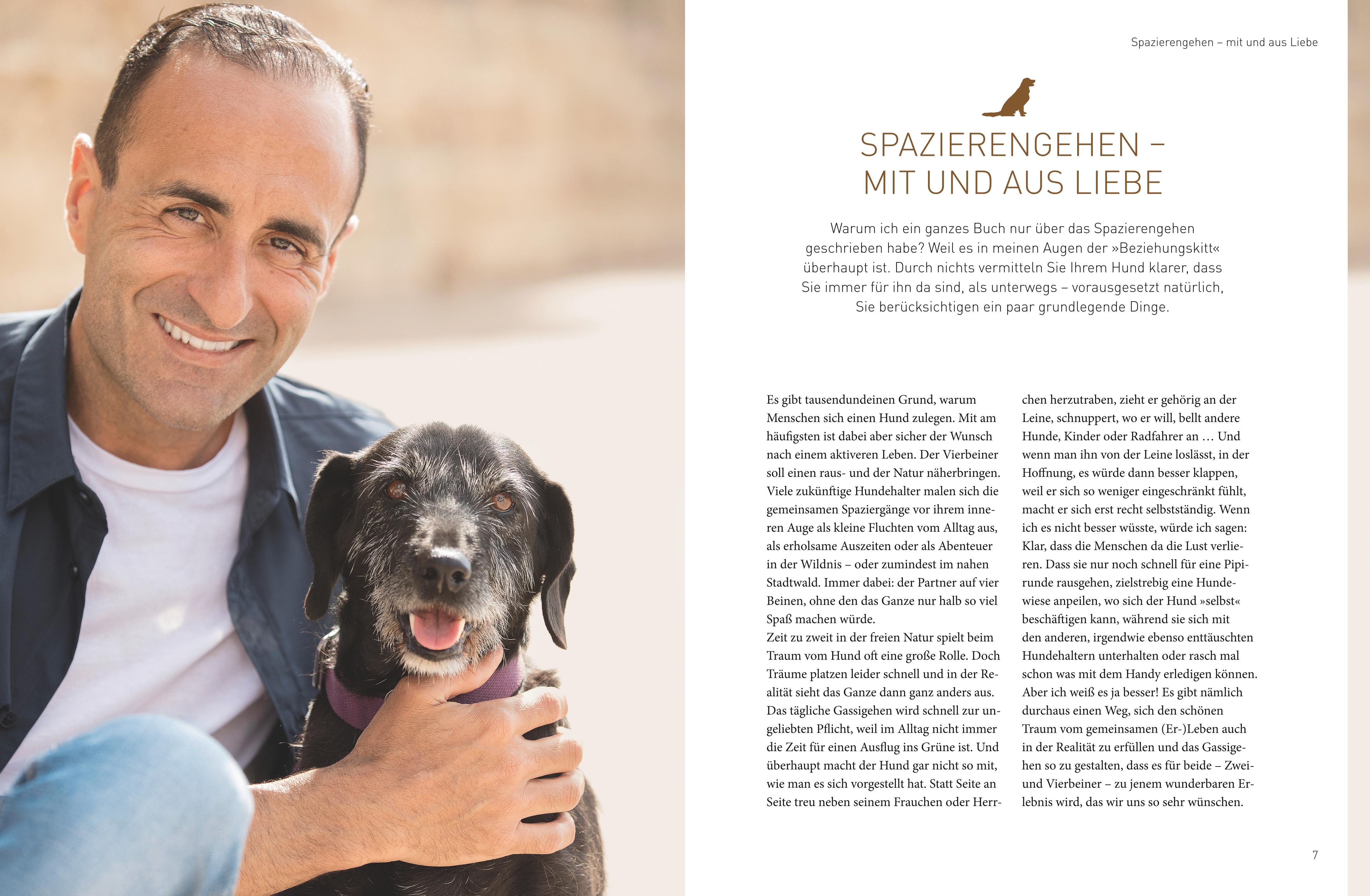 Beispielinhalt (Bild) Die  José-Arce-Methode: Liebe Deinen Hund. Wie Sie beim Gassigehen die Beziehung stärken
