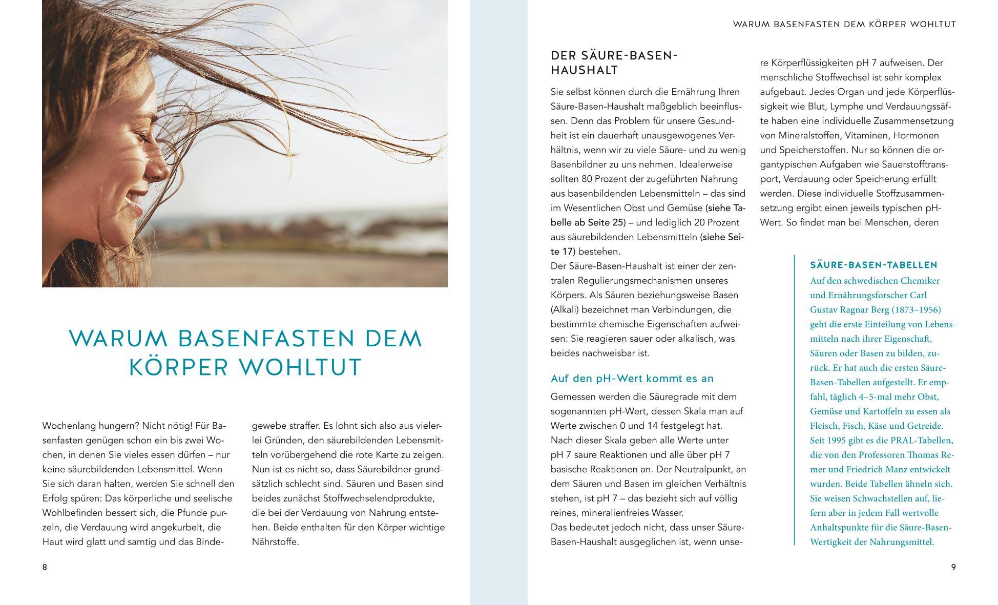 Beispielinhalt (Bild) Basenfasten