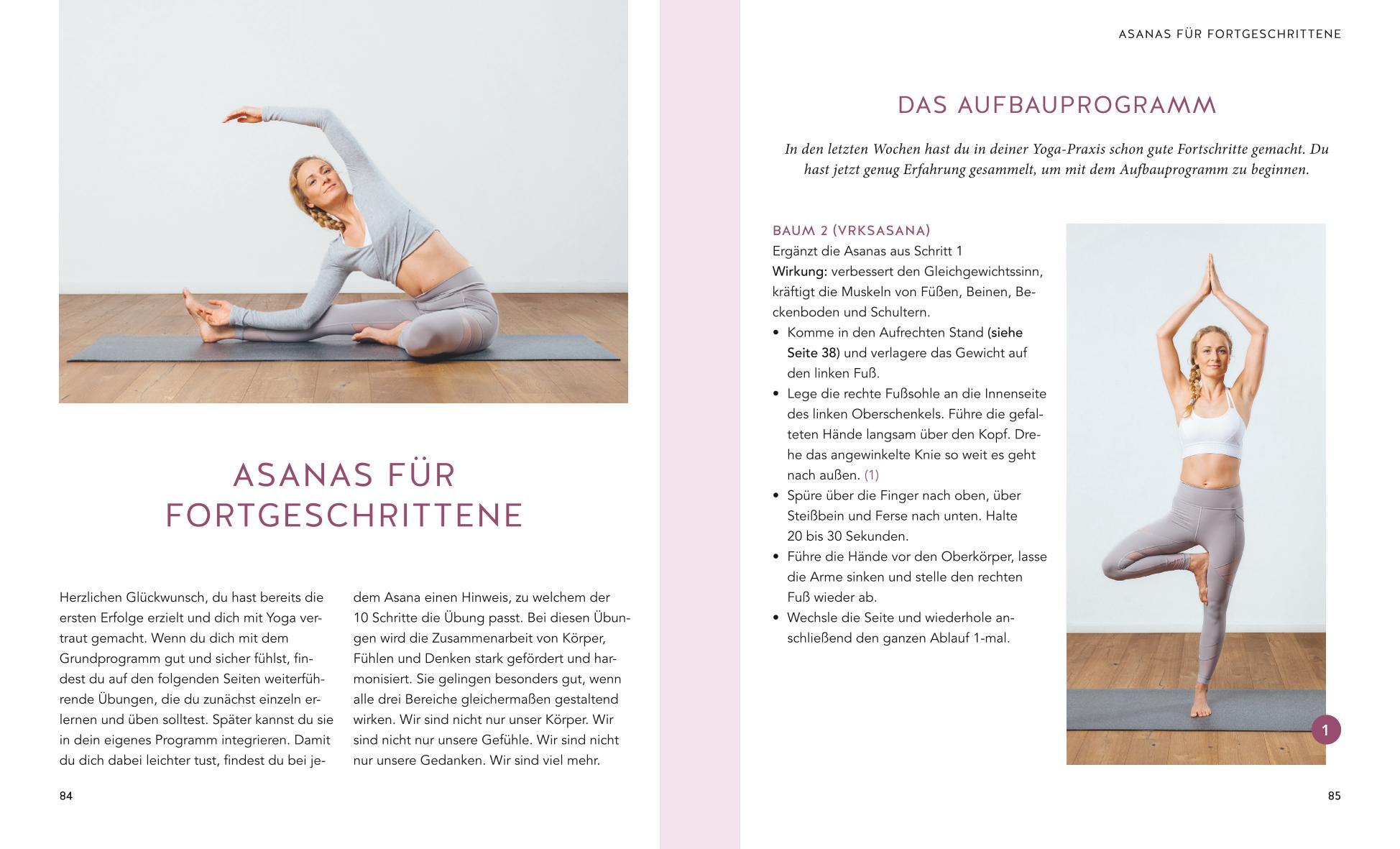 Beispielinhalt (Bild) Yoga für Einsteiger