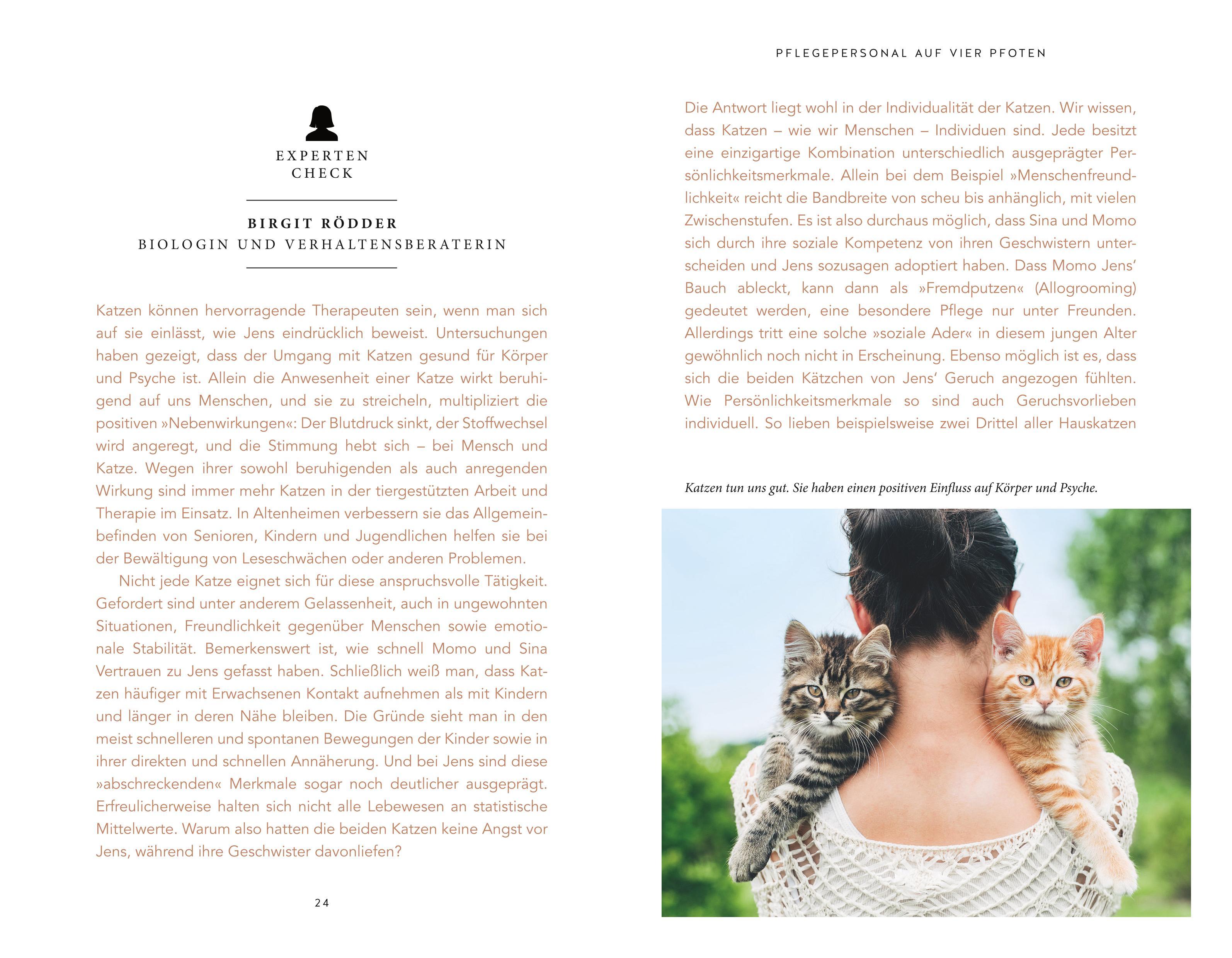 Beispielinhalt (Bild) Die unglaublichen Fähigkeiten der Katze