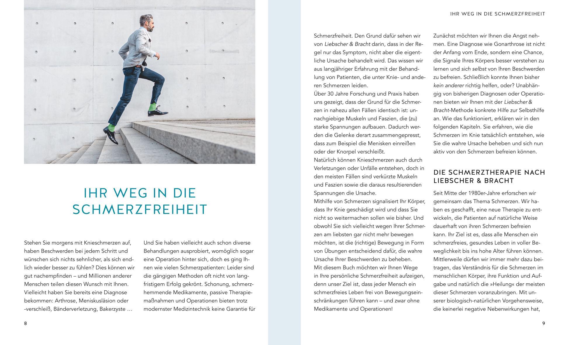 Beispielinhalt (Bild) Knie - Meniskusschmerzen selbst behandeln