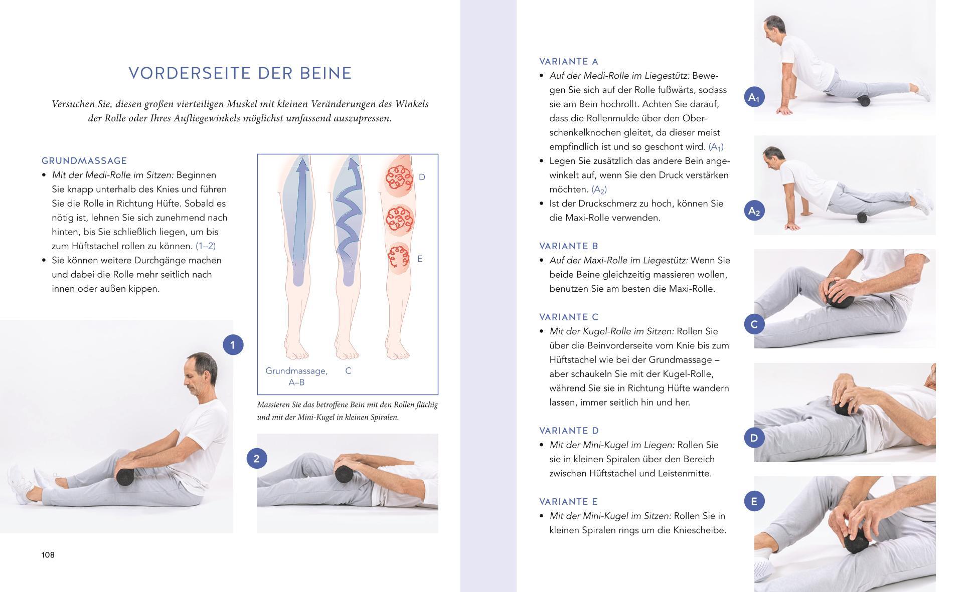 Beispielinhalt (Bild) Knie - Meniskusschmerzen selbst behandeln
