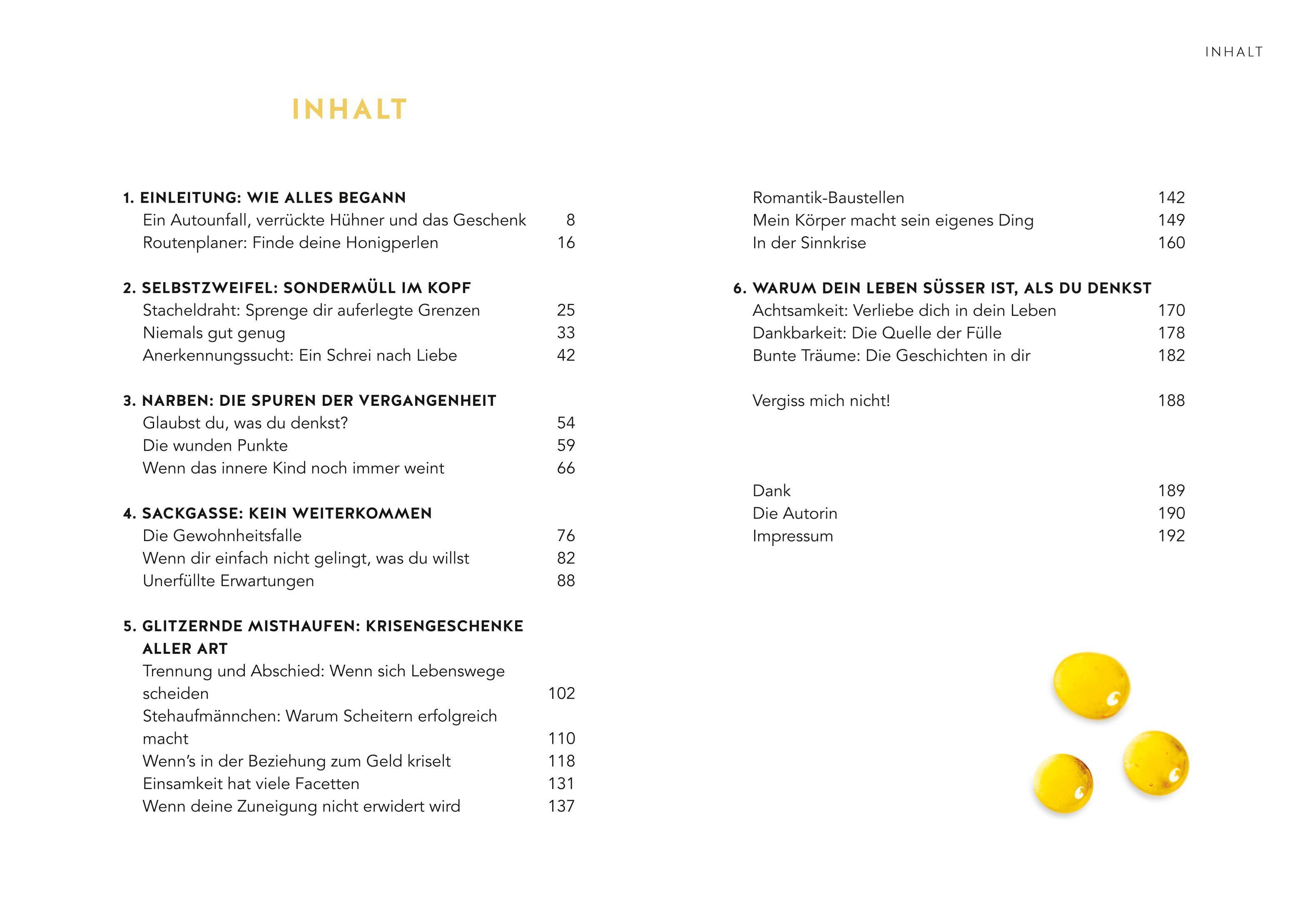 Beispielinhalt (Bild) Honigperlen