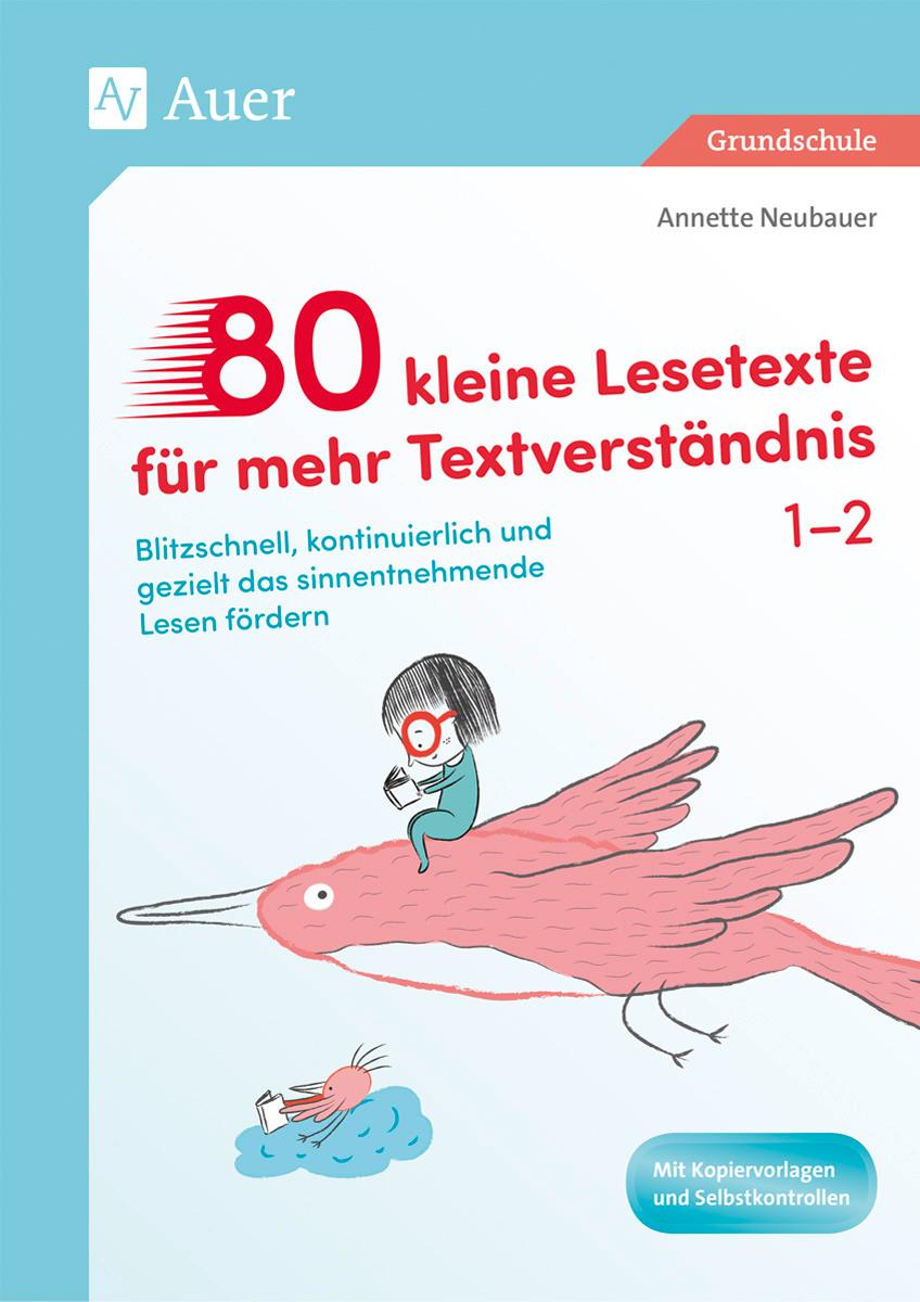 Vorderes Coverbild 80 kleine Lesetexte für mehr Textverständnis 1/2