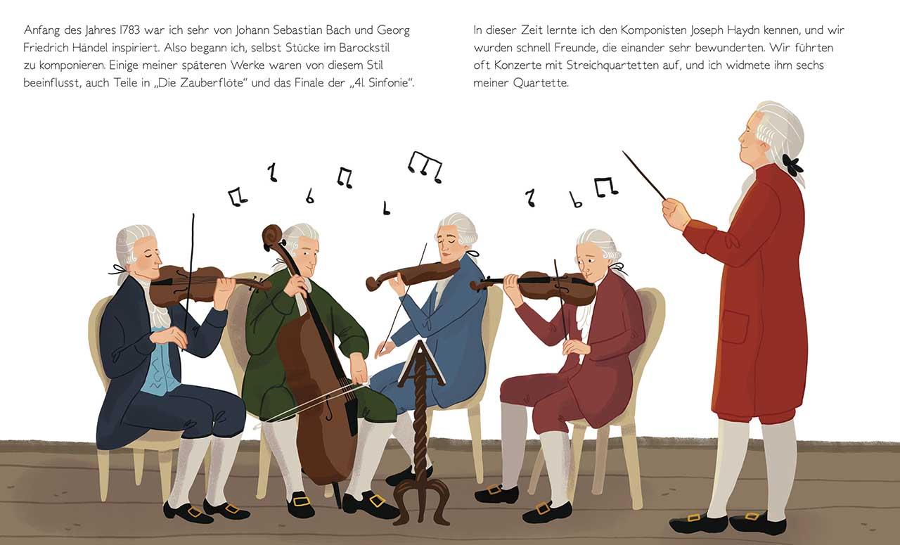 Beispielinhalt (Bild) Total Genial! Wolfgang Amadeus Mozart