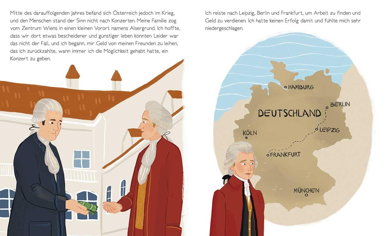 Beispielinhalt (Bild) Total Genial! Wolfgang Amadeus Mozart