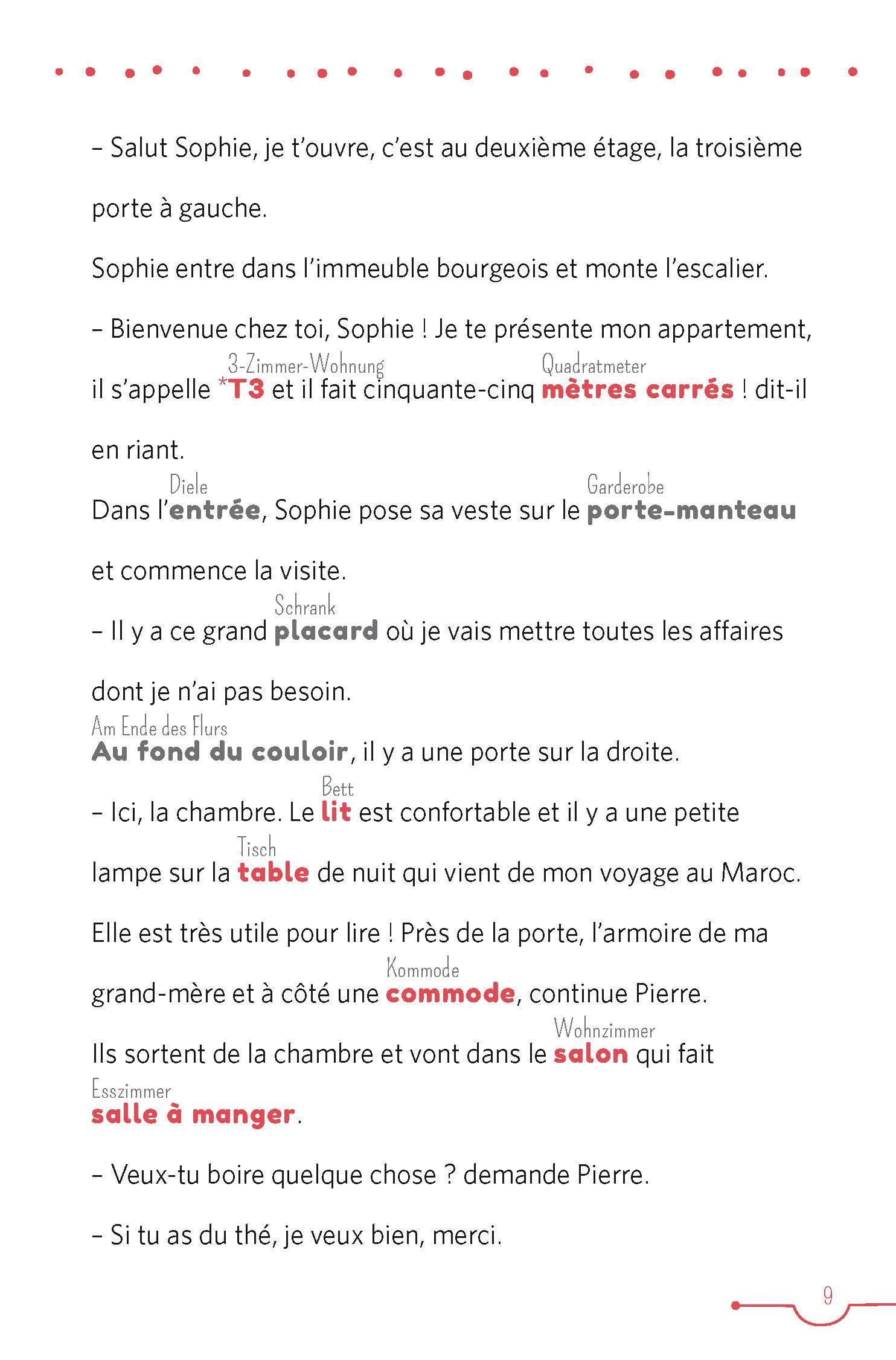 Beispielinhalt (Bild) PONS 5-Minuten-Lektüren Französisch A2 - Un été parfait